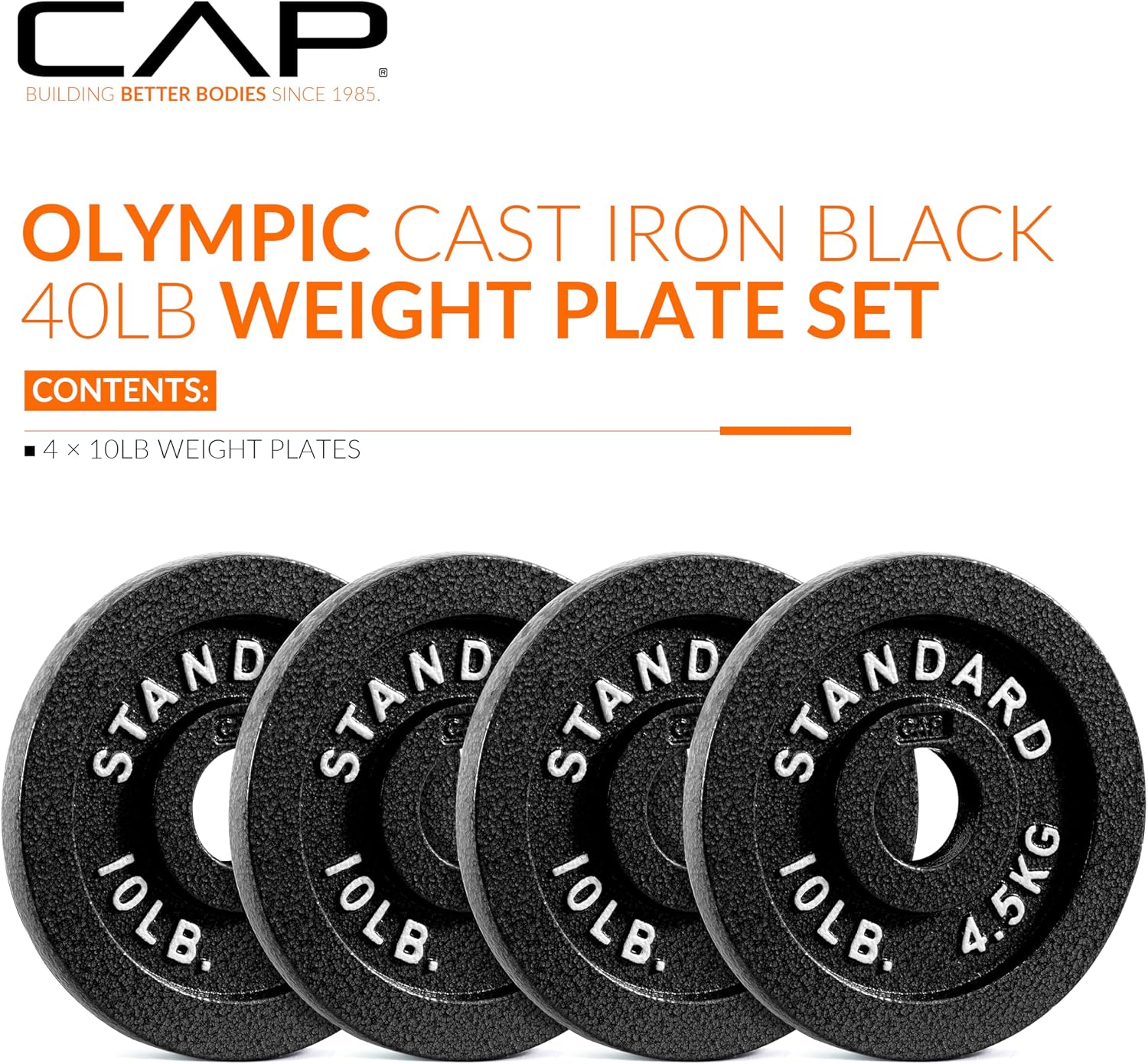 CAP Barbell 2-Inch Olympic Weight Plate | Multiple Options