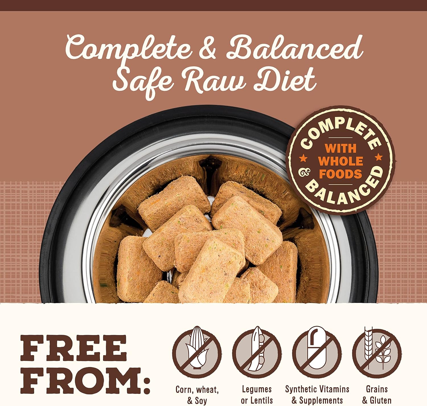 Primal Freeze Dried Raw Dog Food Nuggets, Beef, 14 oz | Complete & Balanced Nutrition, Meal, Topper or Treat, Grain-Free, High Protein, No Synthetic Vitamins & Minerals