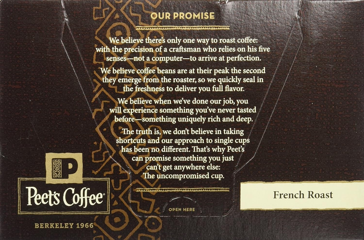Peet's Coffee French Roast Single Cup Coffee for Keurig K-Cup
