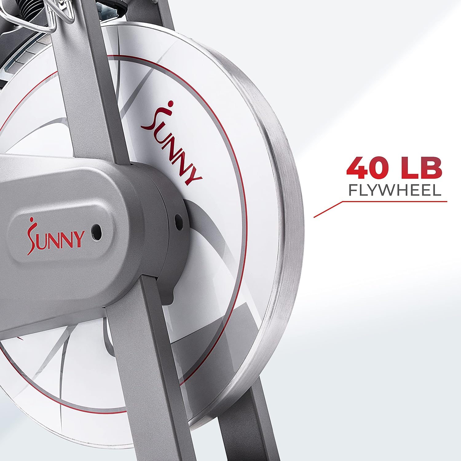 Sunny Health & Fitness Magnetic Exercise Bike for Indoor Cycling