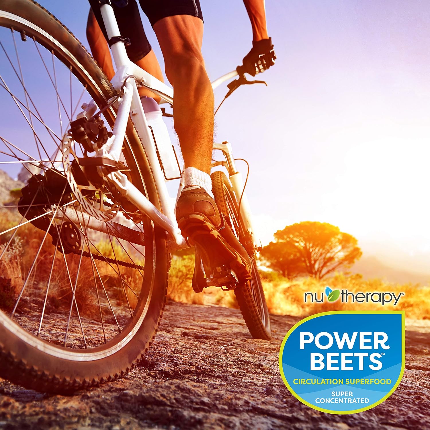 Nu-Therapy Power Beets - Super Concentrated Circulation Superfood - Dietary Supplement – Delicious Acai Berry Pomegranate Flavor – Non-GMO Beet