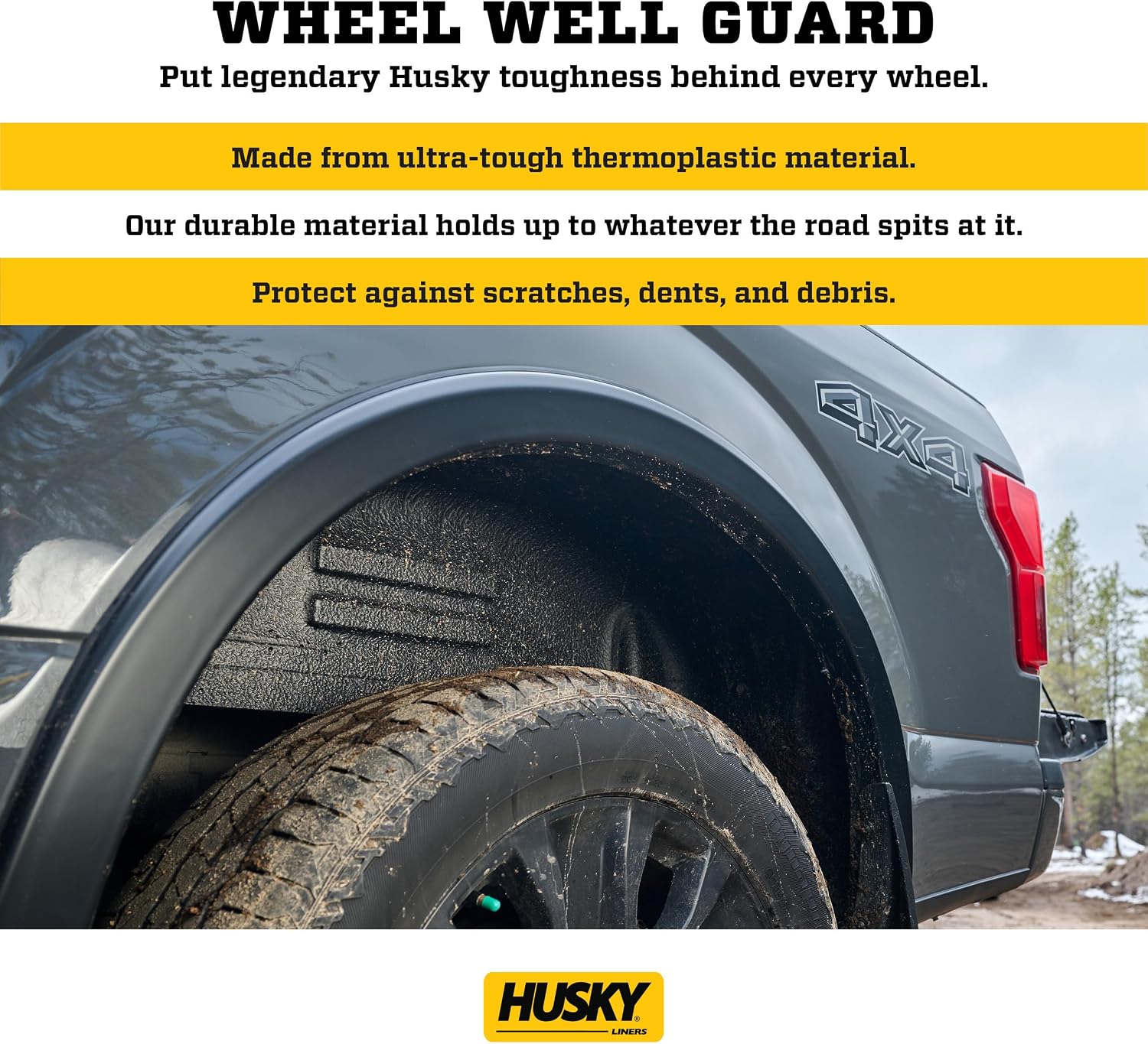 Husky Liners Gearbox Storage Systems | Fits 2015-20 Ford F-150 SuperCrew (Crew Cab), 2017-20 Ford F-250/F-350 SuperCrew (Crew Cab) - w/Out Factory Storage Box | Under Seat, 1-pc Black - 09281
