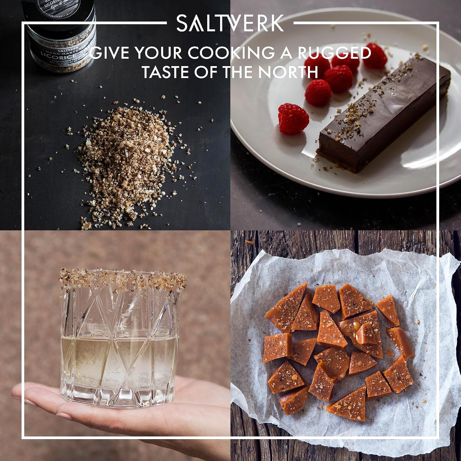 Saltverk Sea Salt - Seaweed 3.17 Oz | Gourmet, Icelandic, Hand Harvested and Sustainably Made