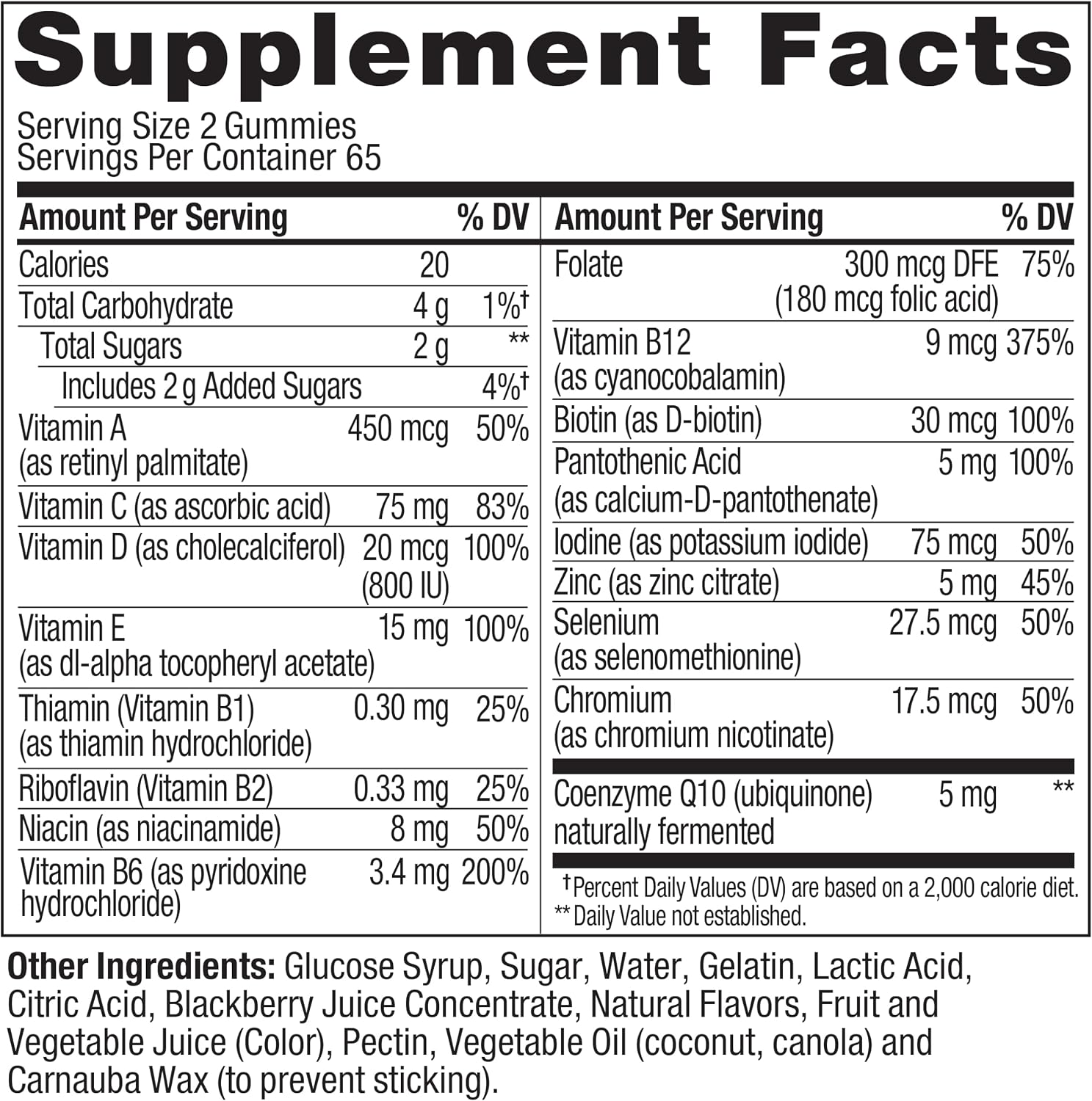 OLLY Men's Multivitamin Gummy, Supports Overall Wellness,* - 90 Count