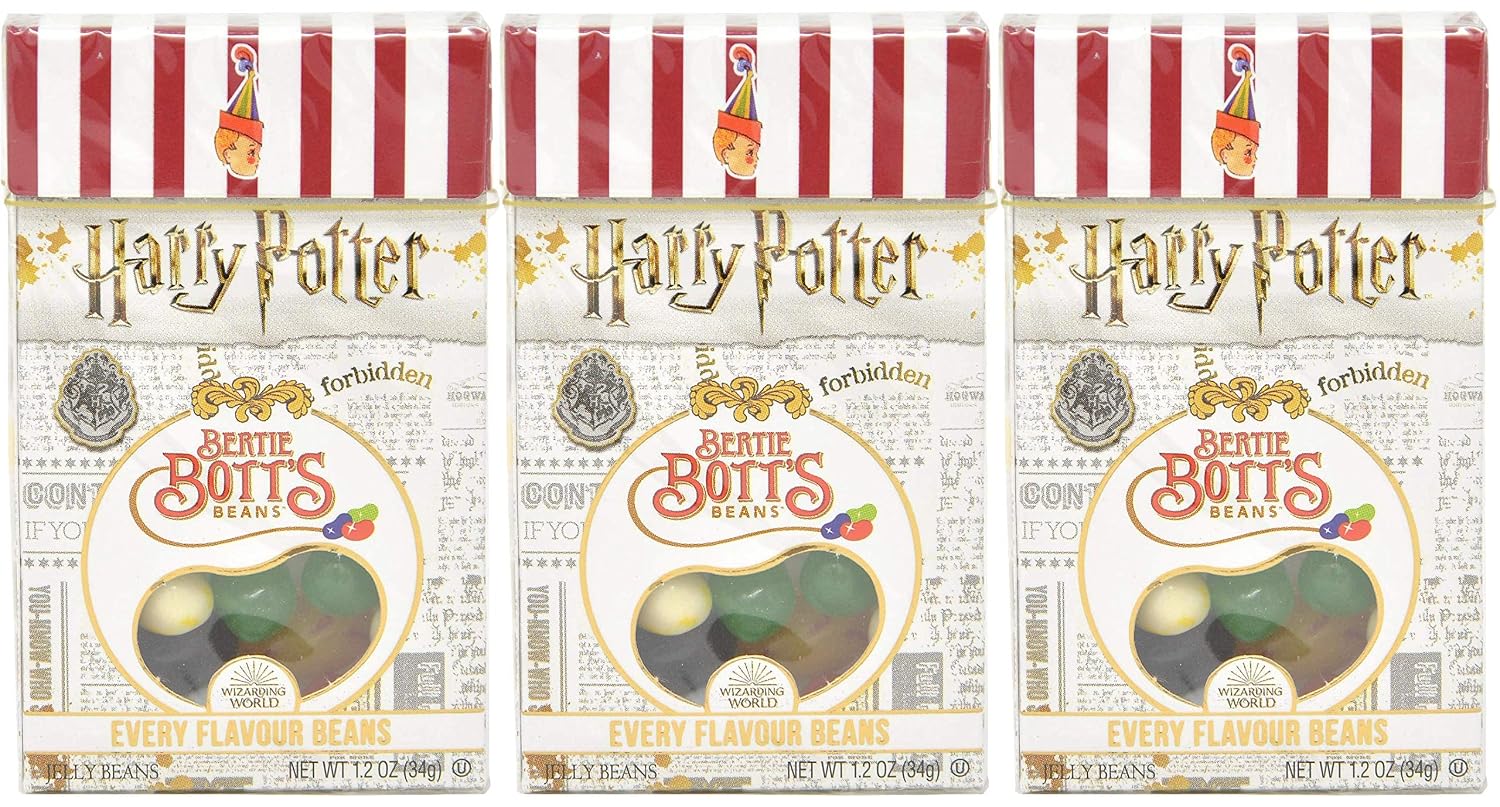 Jelly Belly Jelly Beans, 20 Flavors, .35-oz Trial Size Packs, 80 Count