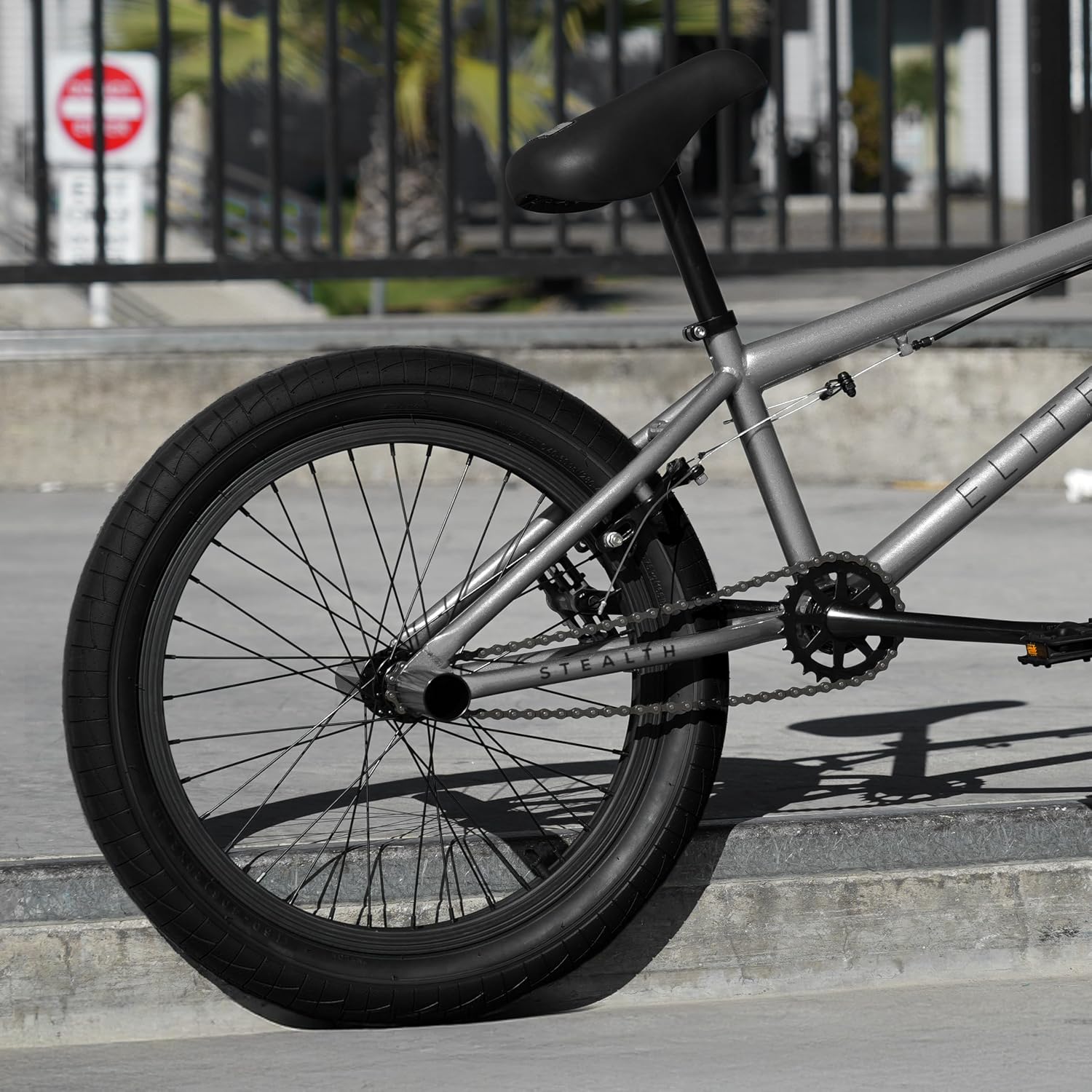 Elite BMX Stealth Freestyle Bike for Youth & Adults, Durable Steel Frame, Available in 16", 18", and 20" Sizes