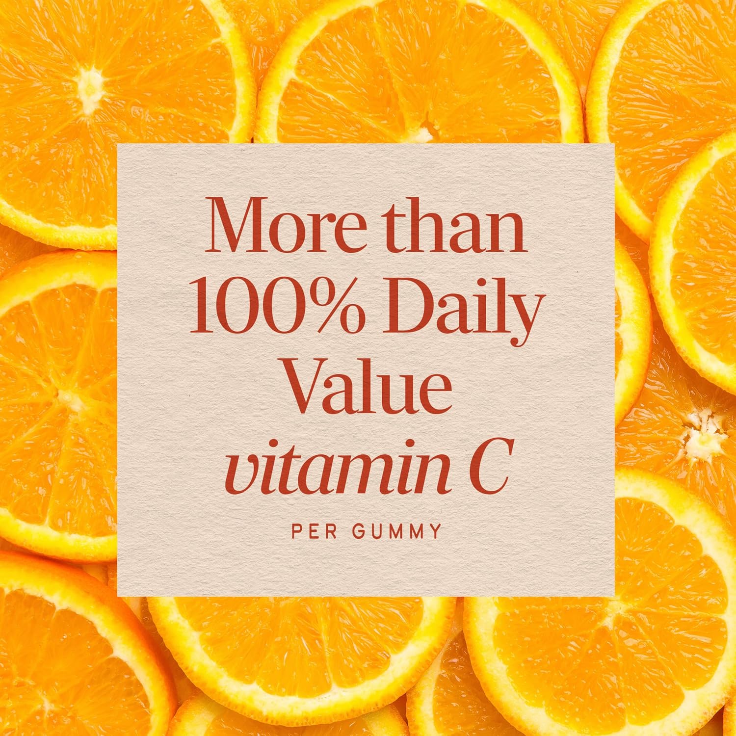 Nature's Way Vitamin C Gummies, 250 mg per Serving, Orange, 120 ct