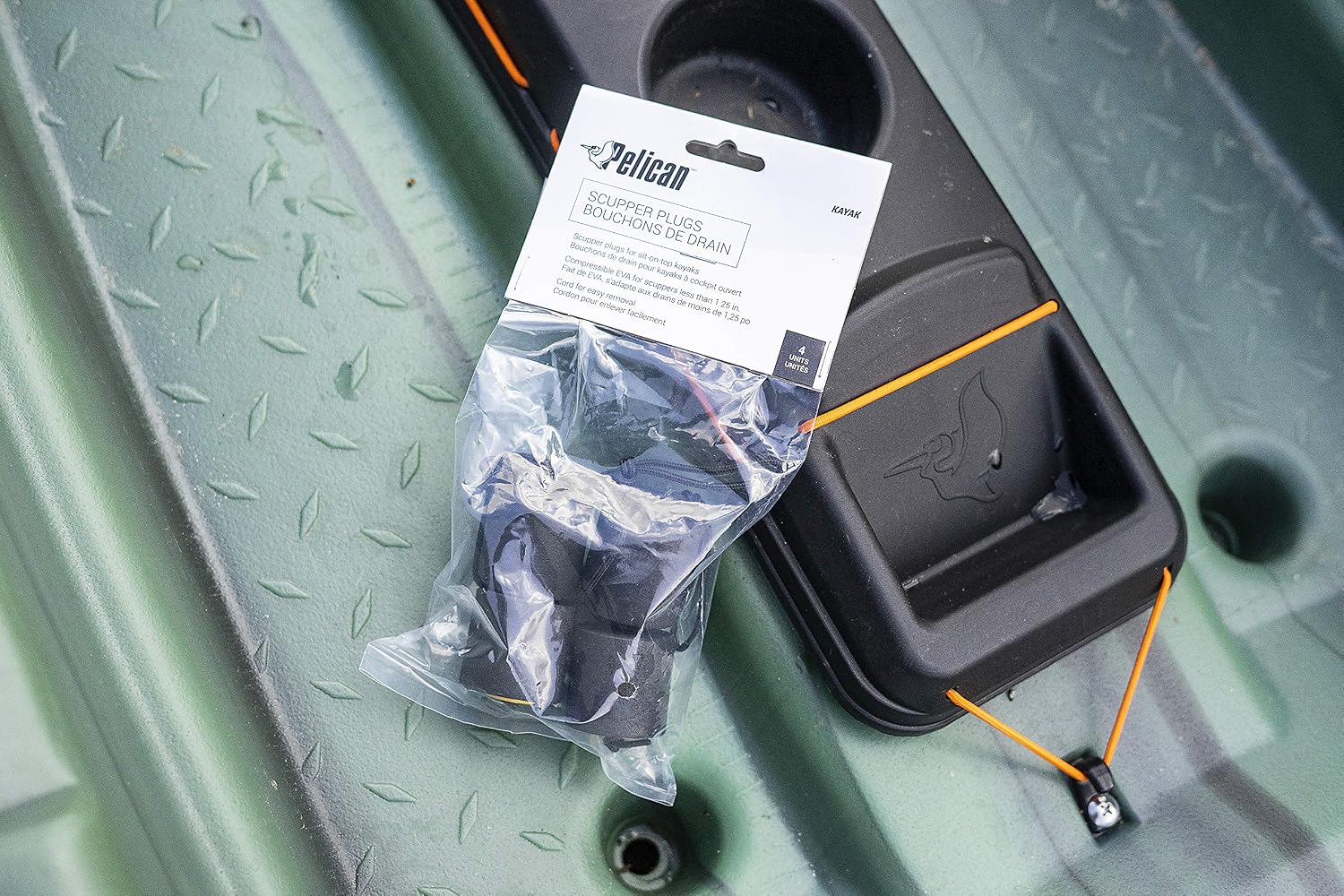 Pelican Sit-on-Top Kayak Scupper Plugs