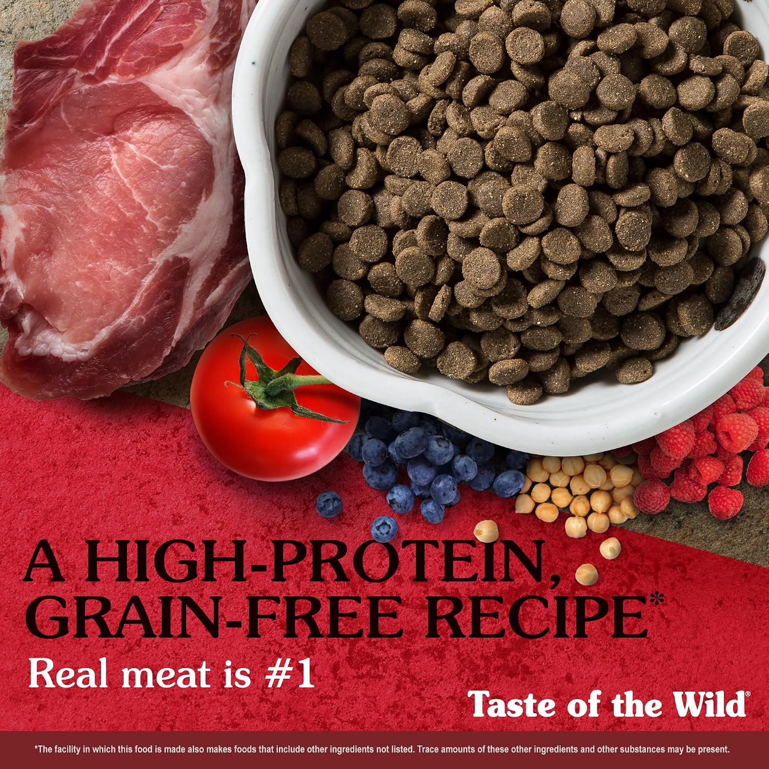 Taste of the Wild Pacific Stream Adult Dry Dog Food, Salmon, 5lb | Grain Free Recipe* | Nutrient Dense to Help Support Peak Health | Guaranteed Omega Fatty Acids to Help Support Skin & Coat