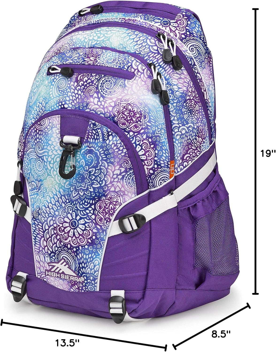 High Sierra Loop Backpack, Travel, or Work Bookbag with tablet sleeve, One Size, Urban Camo