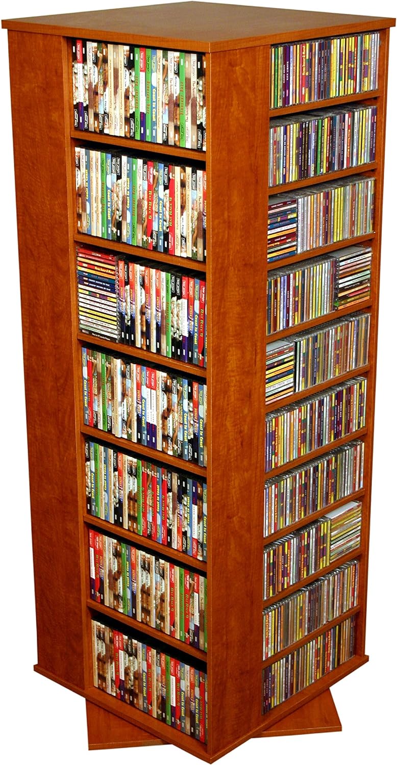 Venture Horizon Revolving Media Tower 1600 Grande-Walnut