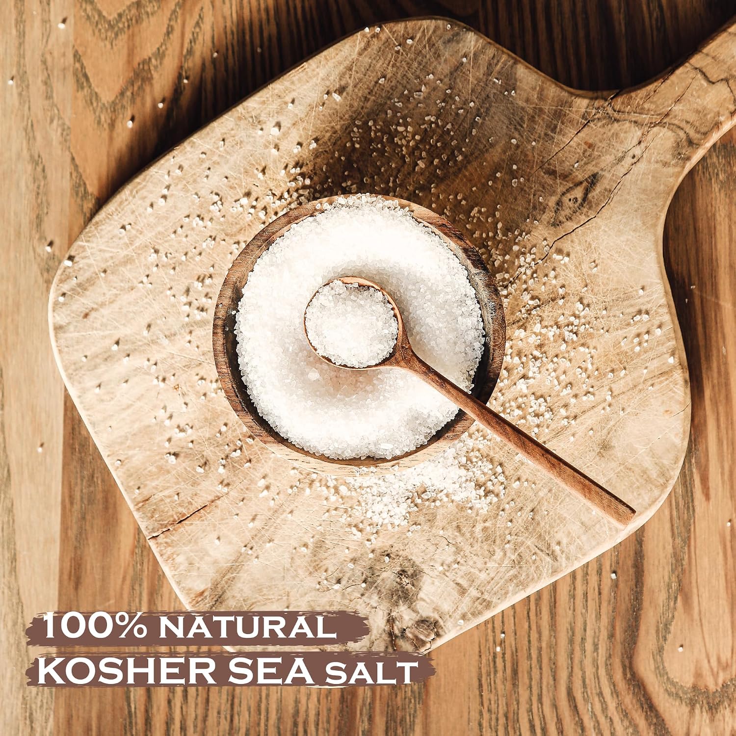 La Baleine Fine Sea Salt, Mediterranean Sea Salt, Shaker Bottle, Product of France, 4.4 Oz