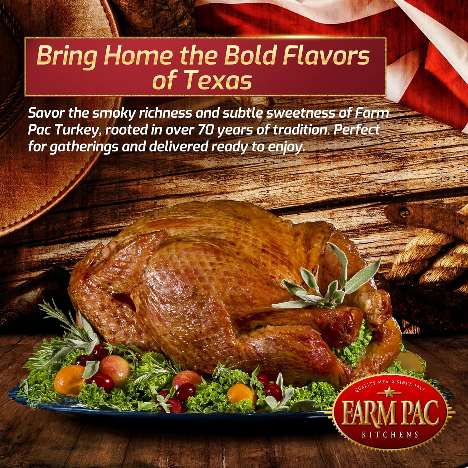 Hickory Smoked Whole Turkey (7 to 9 lbs)