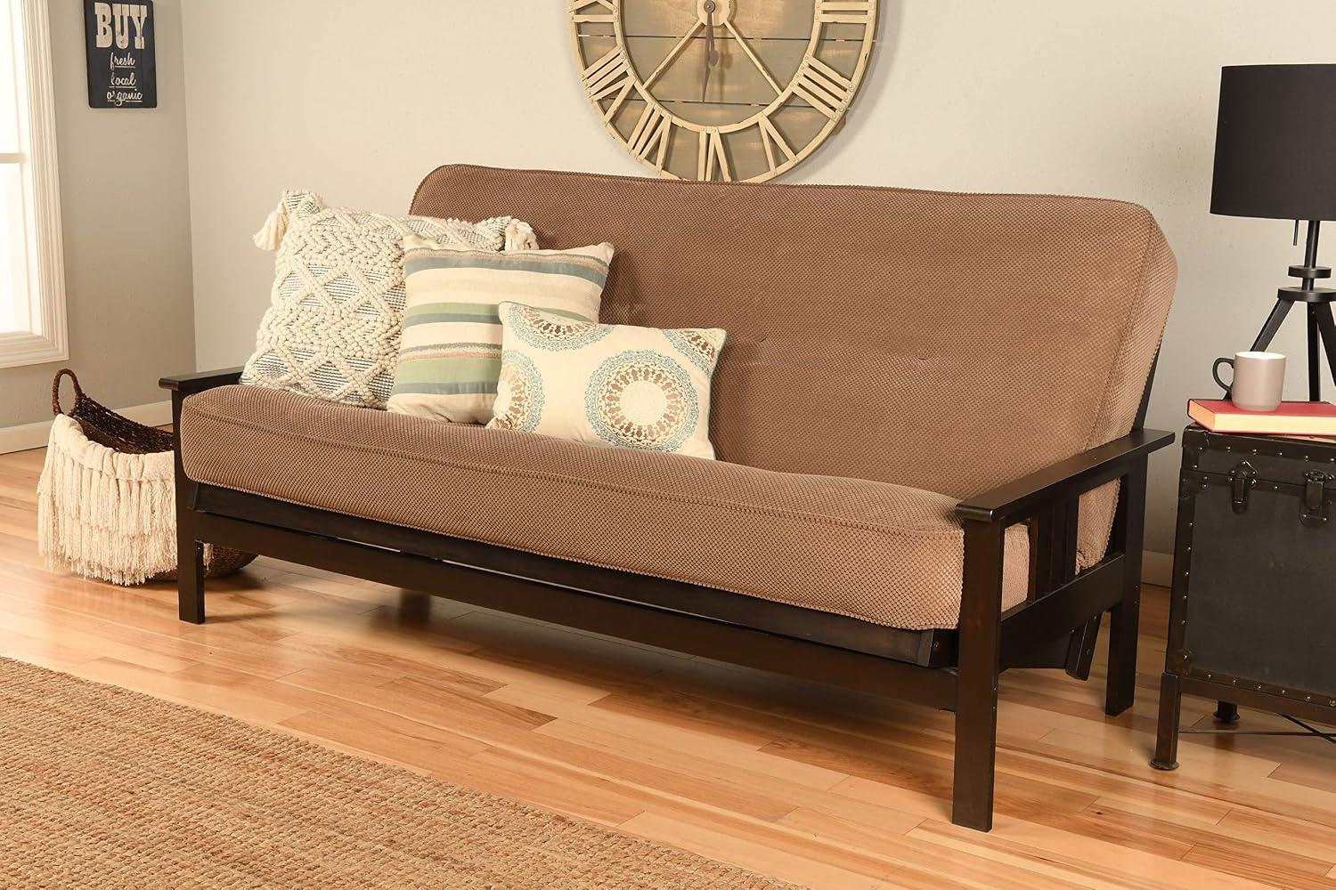 Kodiak Futons Monterey Futon Frame, No Drawers, Barbados