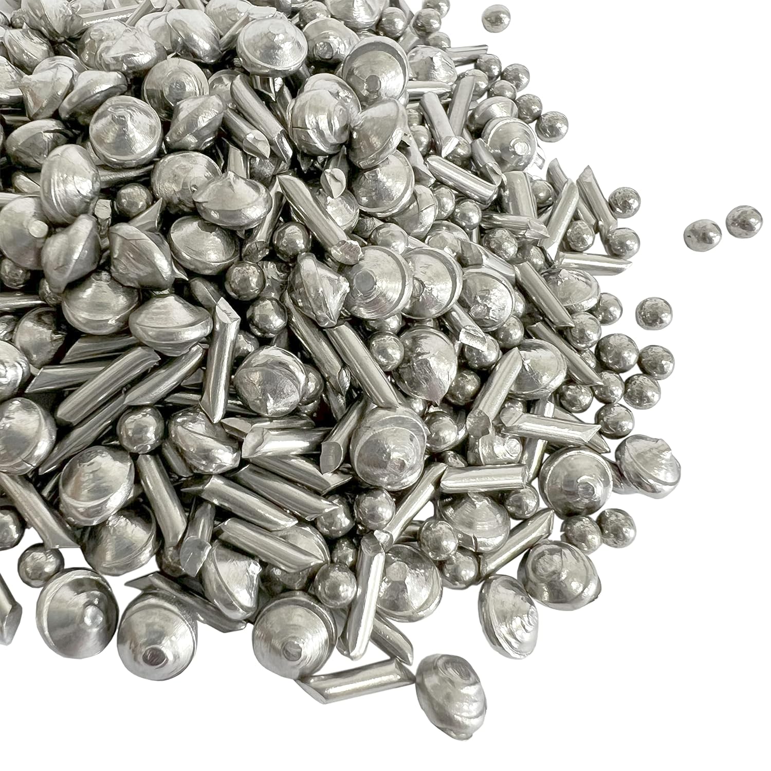 Jewellers Tools Mixed Stainless Steel Media Bearings Shot Tumbling Tumbler Polishing Metal 1Kg Multicolor