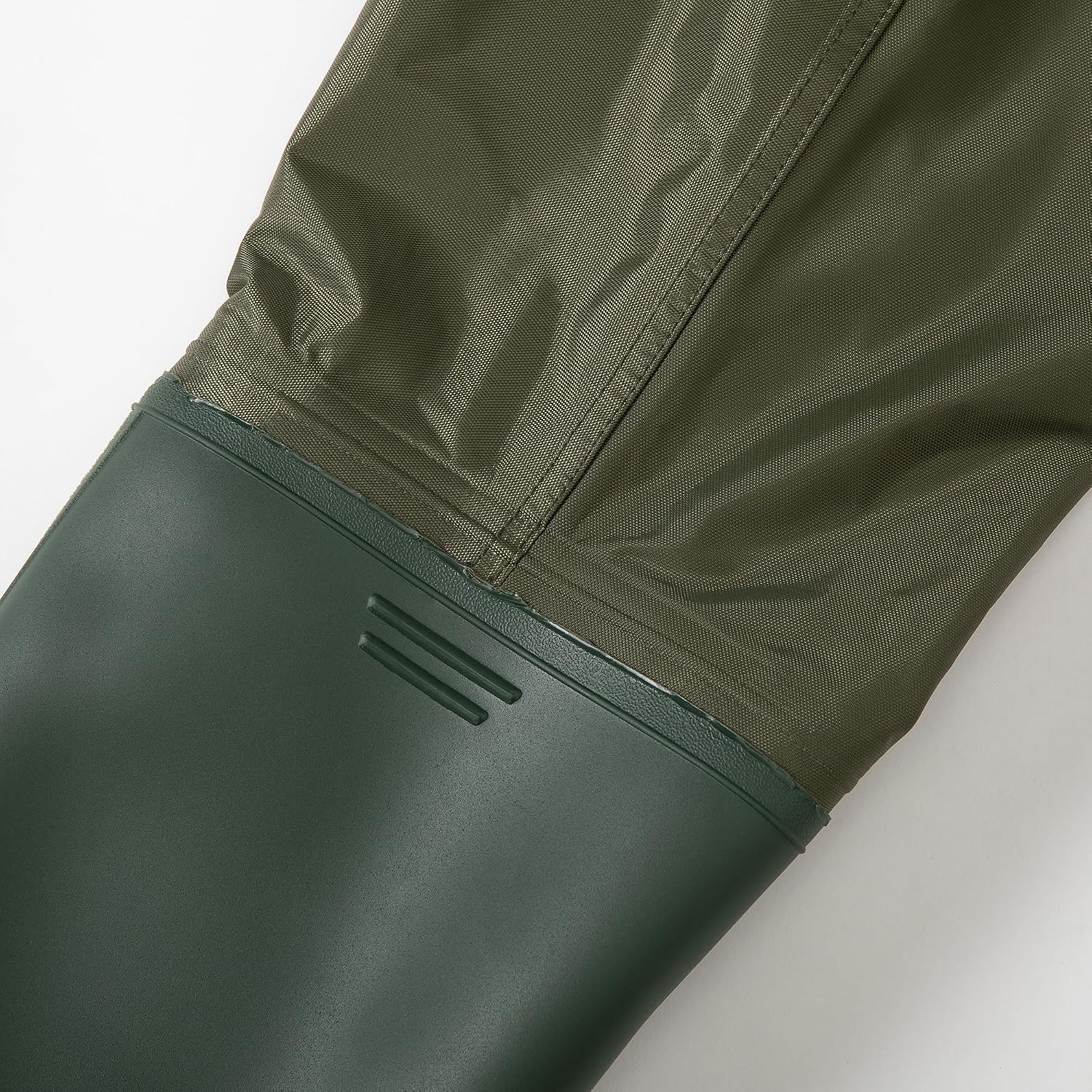 Duck and Fish PVC Chest Wader Boot Foot with Waist Belt
