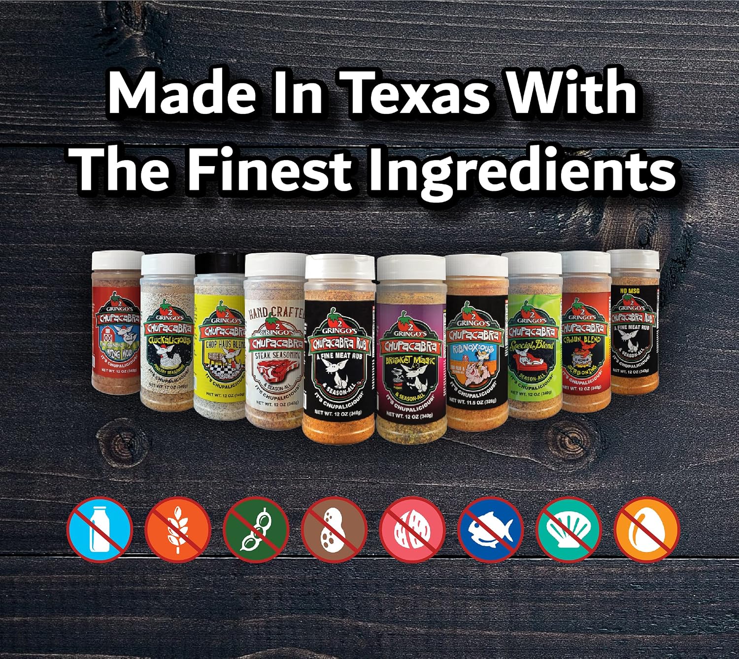 2 Gringos Chupacabra Brisket Magic Seasoning, 25 Ounces