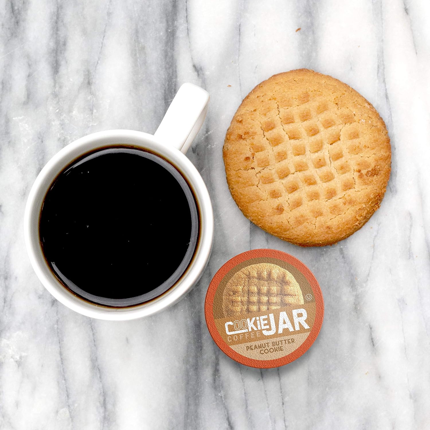 Cookie Jar Mint Chocolate Chip Flavored Coffee Pods for Keurig K Cup Brewers