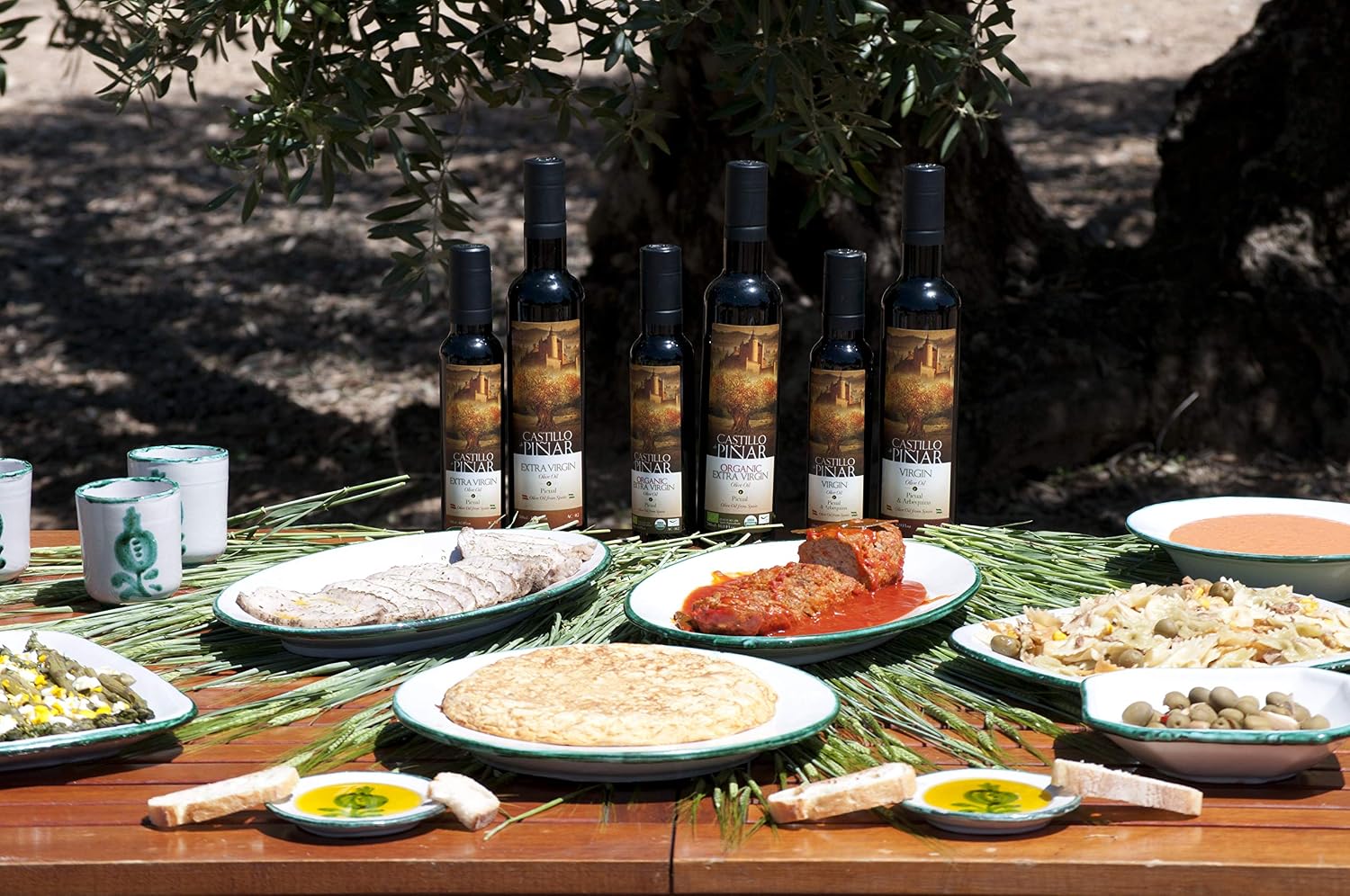 Castillo de Pinar First Cold Pressed Extra Virgin Olive Oil Picual Single-Variety 500ml Less Than 02% Acidity, Gluten Free Non GMO