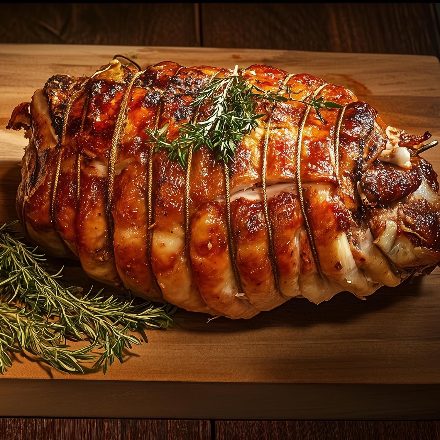 Creole Food Turducken (Seafood Jambalaya Stuffing
