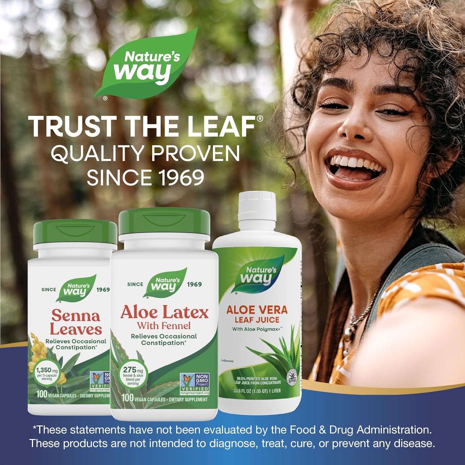 Nature's Way Aloe Latex with Fennel, 275 mg per Serving, 100 ct | Aloe Vera Capsules for Occasional Constipation*, Non-GMO Project Verified, Vegan