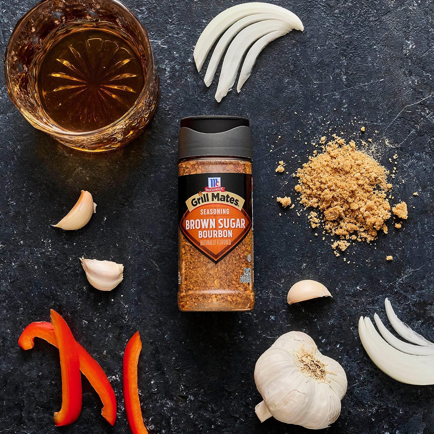 McCormick Grill Mates Brown Sugar Bourbon Seasoning, 3 Oz