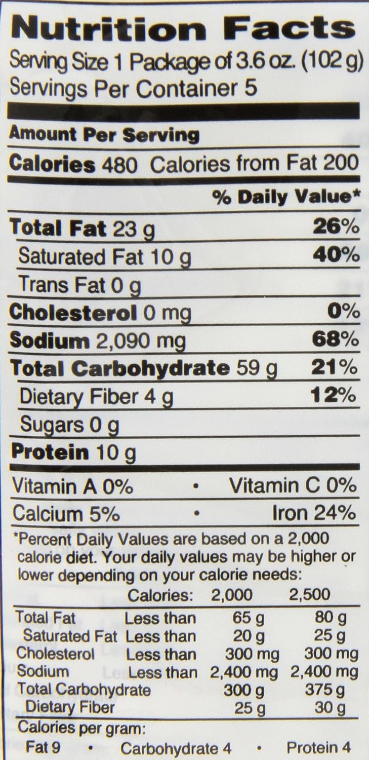 Sapporo Ichiban Shio Ramen Noodles, 3.6 oz., 5 Count (Pack of 6)