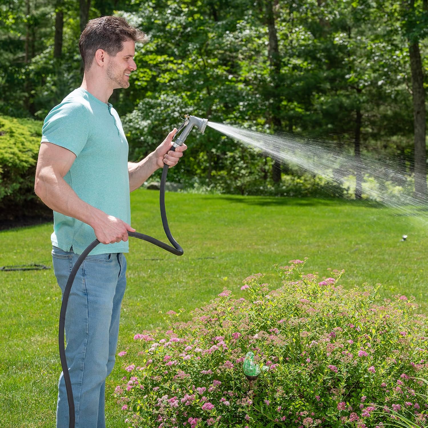 zero-G 4001-100 Garden Hose, 5/8" x 100', Gray