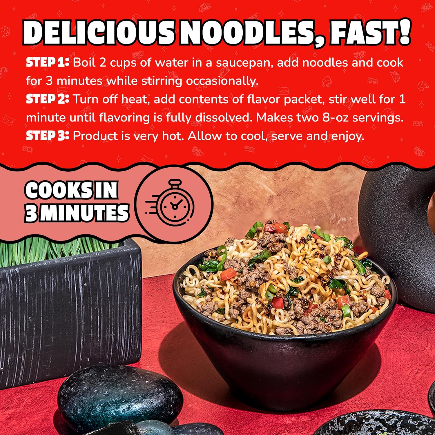 Maruchan Ramen Noodle Soup, Pork Flavor – Japanese-Style Instant Noodles, Quick & Easy Meal for Kids, Students & Busy Families – 3 Oz. (24 Pack)