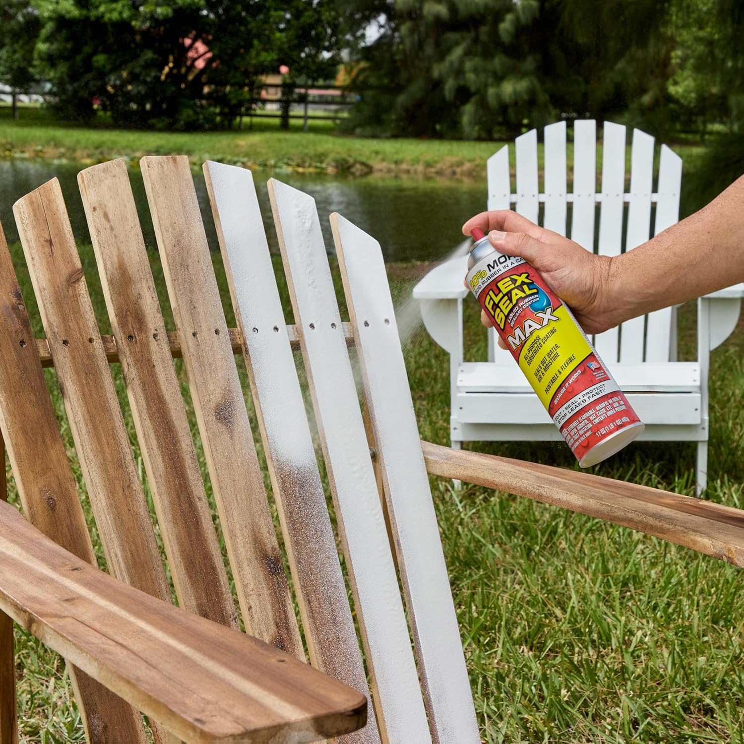 Flex Seal, 14 oz, 2-Pack, Black, Stop Leaks Instantly, Waterproof Rubber Spray On Sealant Coating, Perfect for Gutters, Wood, RV, Campers, Roof Repair, Skylights, Windows, and More
