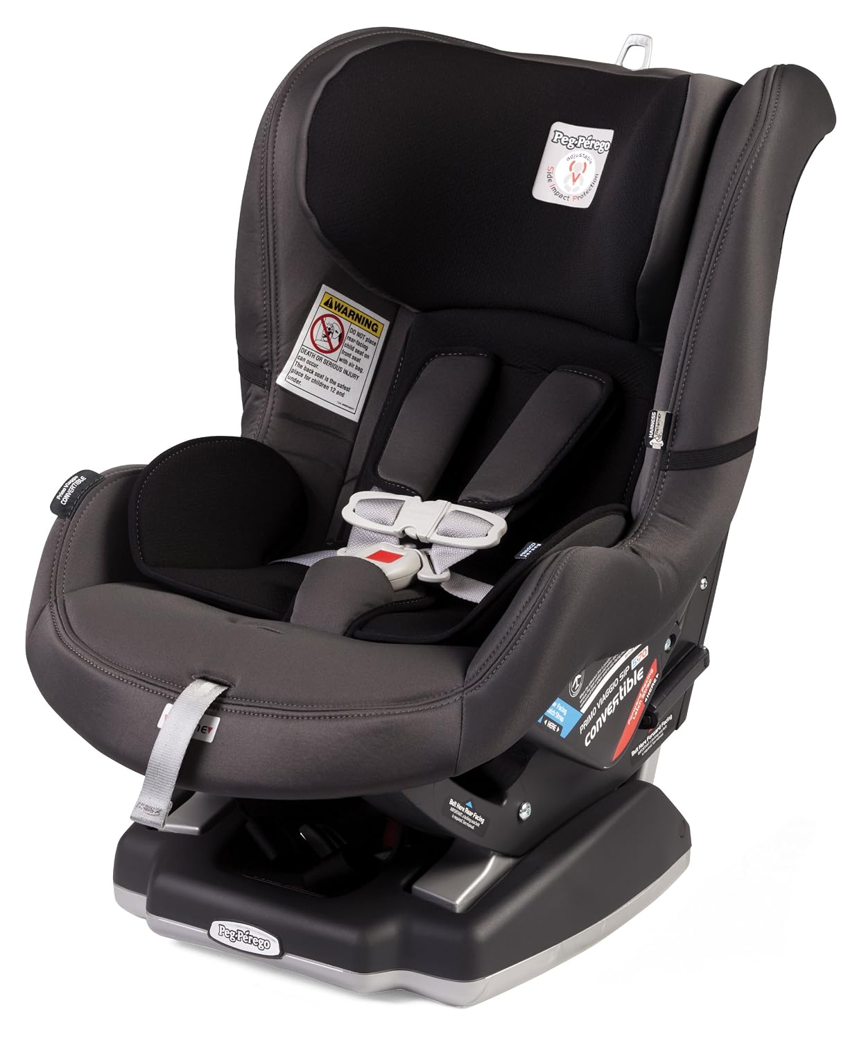 Peg Perego Primo Viaggio Convertible - Reversible Car Seat - Rear Facing for Children 5 to 45 lbs and Forward Facing for Children 22 to 65 lbs
