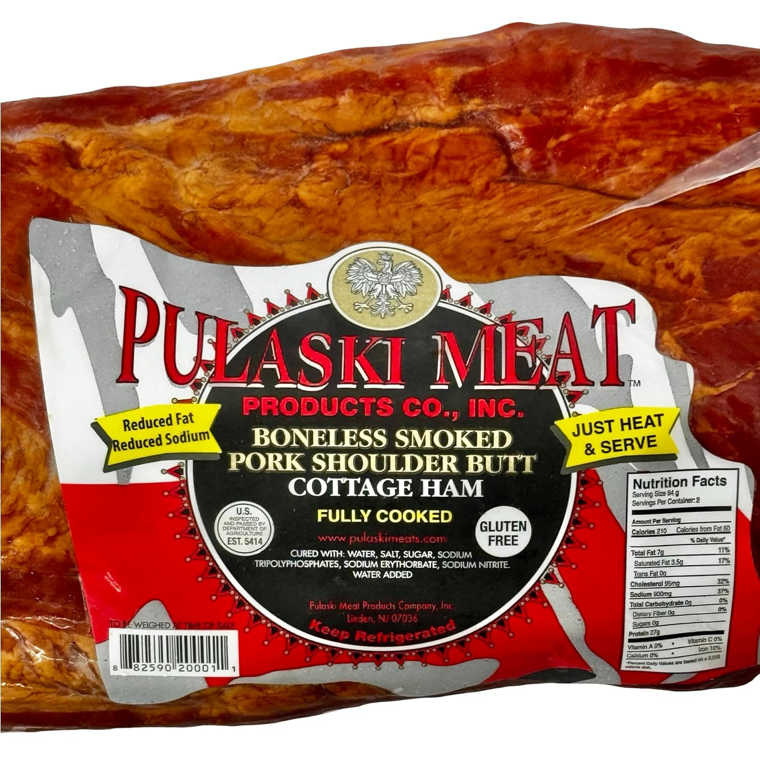 BONELESS SMOKED PORK SHOULDER BUTT