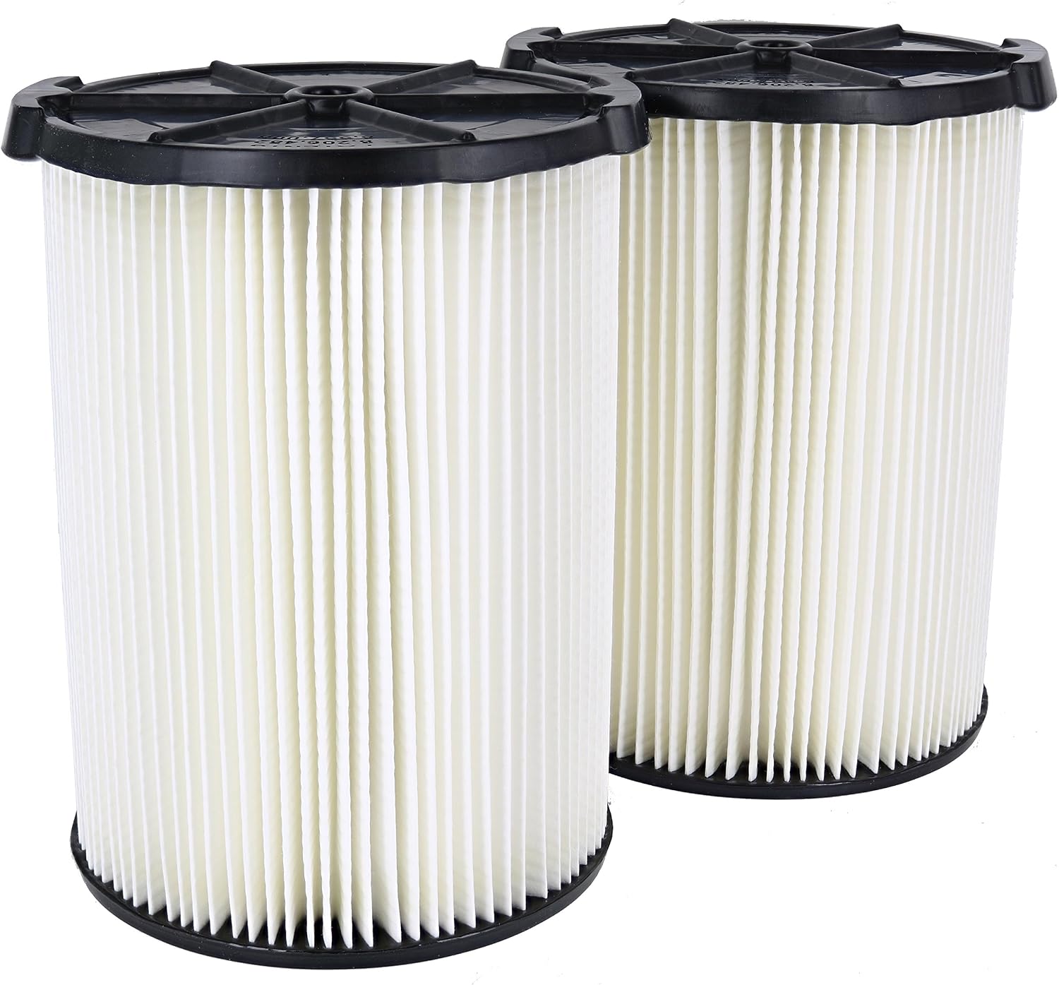 Ridgid VF4200 Genuine Replacement 1-Layer Everyday Dirt Wet/Dry Vac Filter for Ridgid 5-20 Gallon Vacuums (2 pack VF4000)
