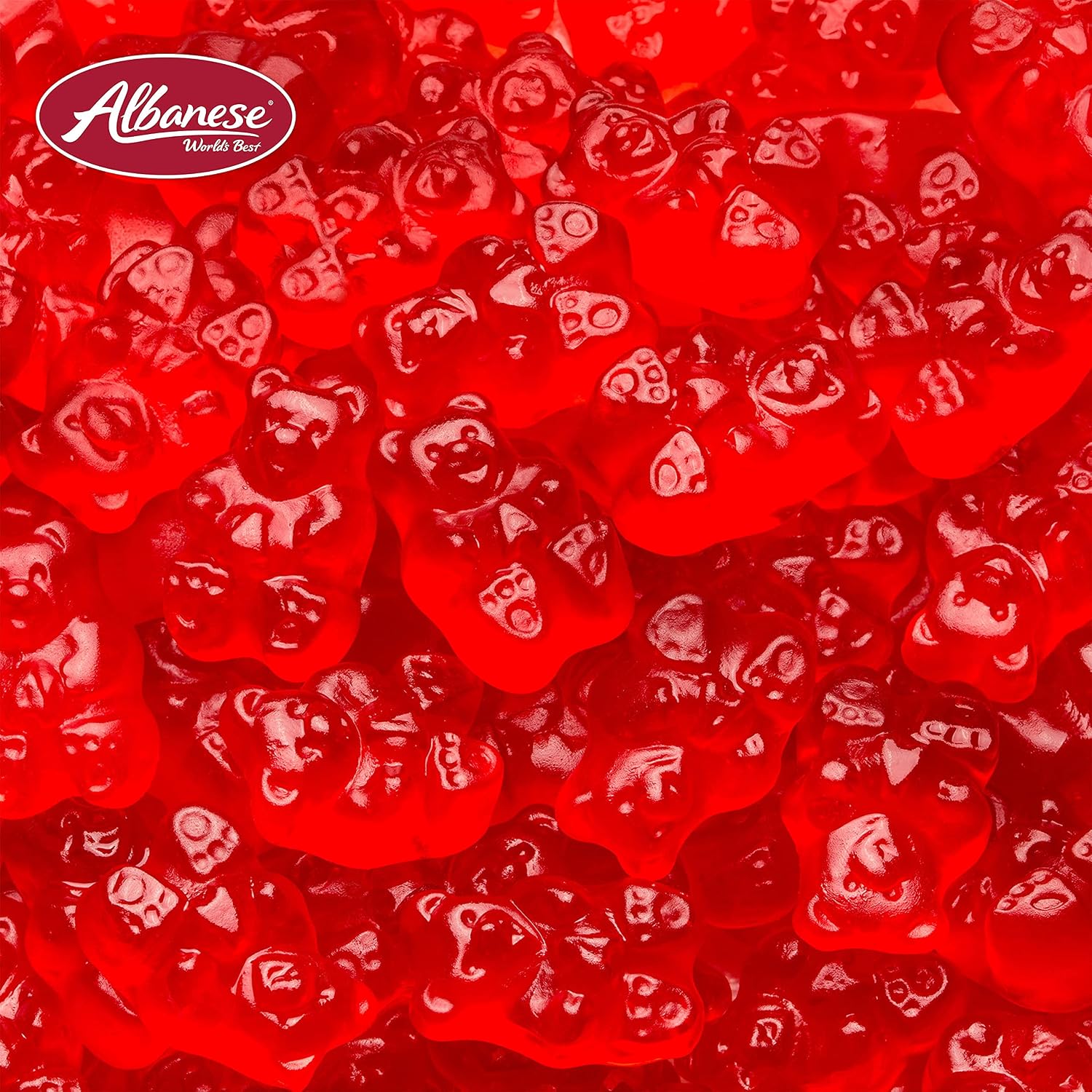 Albanese World's Best 12 Flavor Gummi Bears | 5lbs of Fruit Bulk Candy | Soft and Chewy Gummies, Gluten Free, Fat Free | Cherry, Blue Raspberry, Mango and More | Great Snack for Travel and Kids