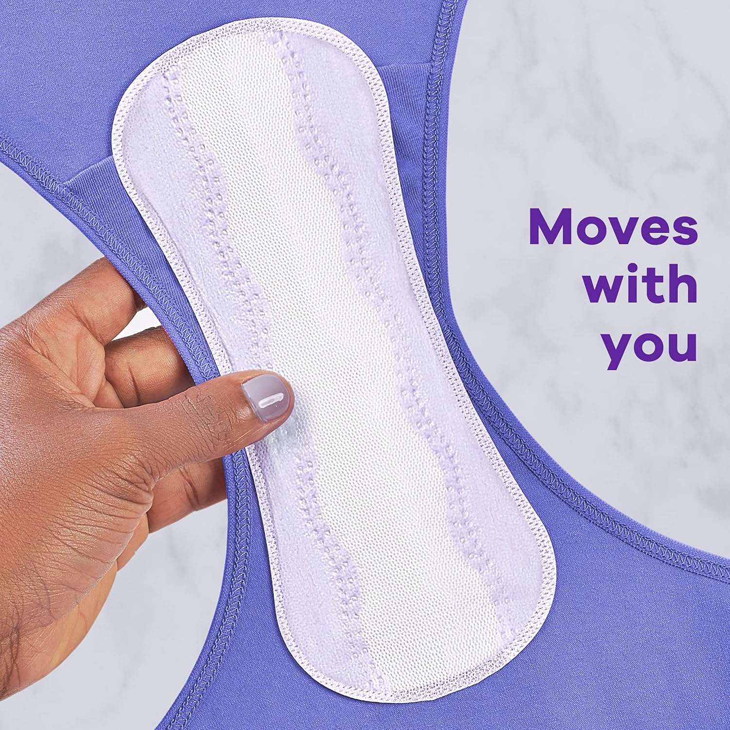Always Panty Liners for Women Xtra Protection 3-in-1 Daily Liners for Women, Extra Long, Scented, 60 Count