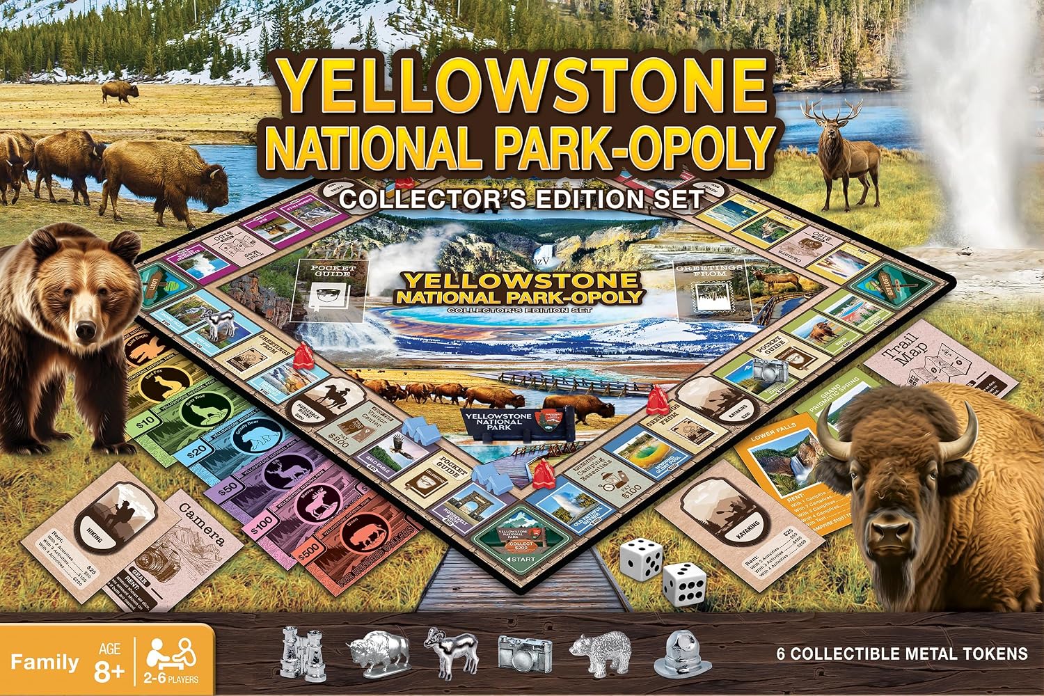 MasterPieces Opoly Board Games - Coca-Cola Opoly - Officially Licensed Board Games for Adults & Families