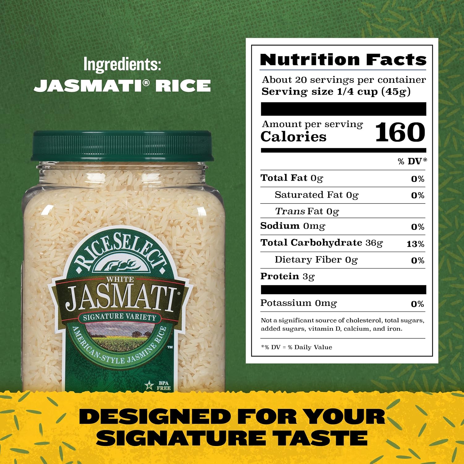 RiceSelect Texmati Brown Rice, Long-Grain Brown Basmati Rice