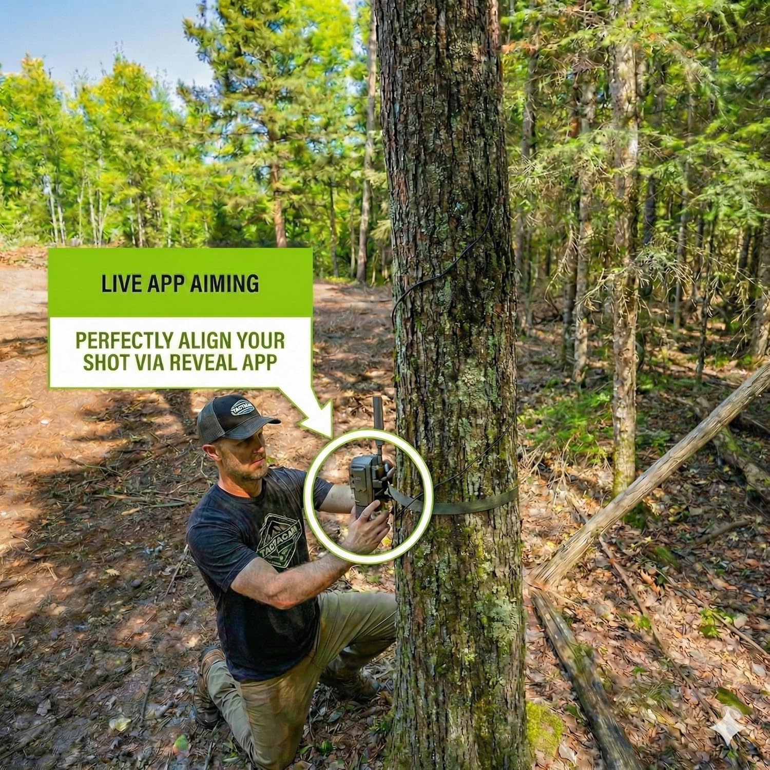 TACTACAM Reveal Pro 3.0 Cellular Trail Camera - Multi-Cellular Network, GPS, 2" LCD, No-Glow IR, Wi-Fi Enabled, HD Photos & 1080p Videos
