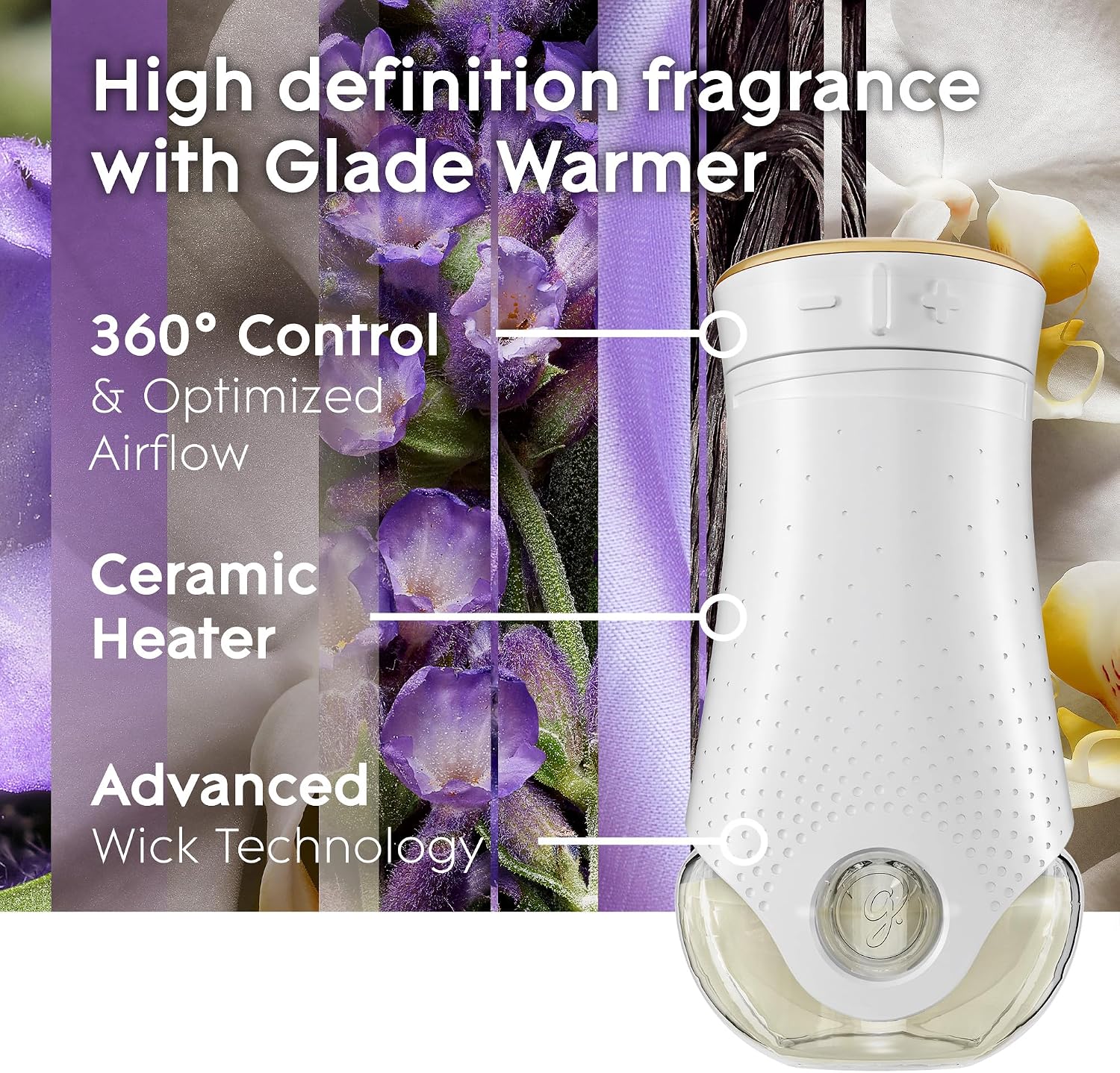Glade PlugIns Refills Air Freshener, Scented and Essential Oils for Home and Bathroom, Cashmere Woods, 2.01 Fl Oz, 3 Count