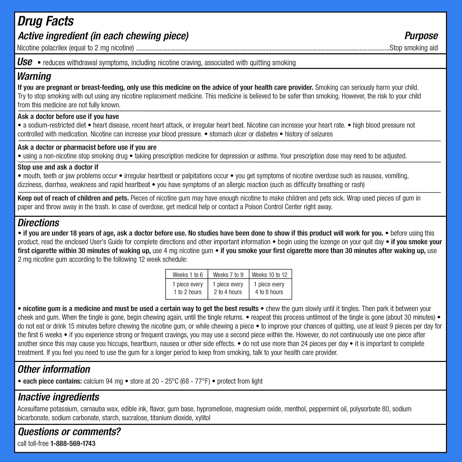 Nicorette Nicotine Lozenges 2mg, White Ice Mint, 200 Count | Quit Smoking Aid, Reduces Nicotine Cravings and Withdrawal Symptoms, Intense Craving Relief, Smoking Cessation Lozenge