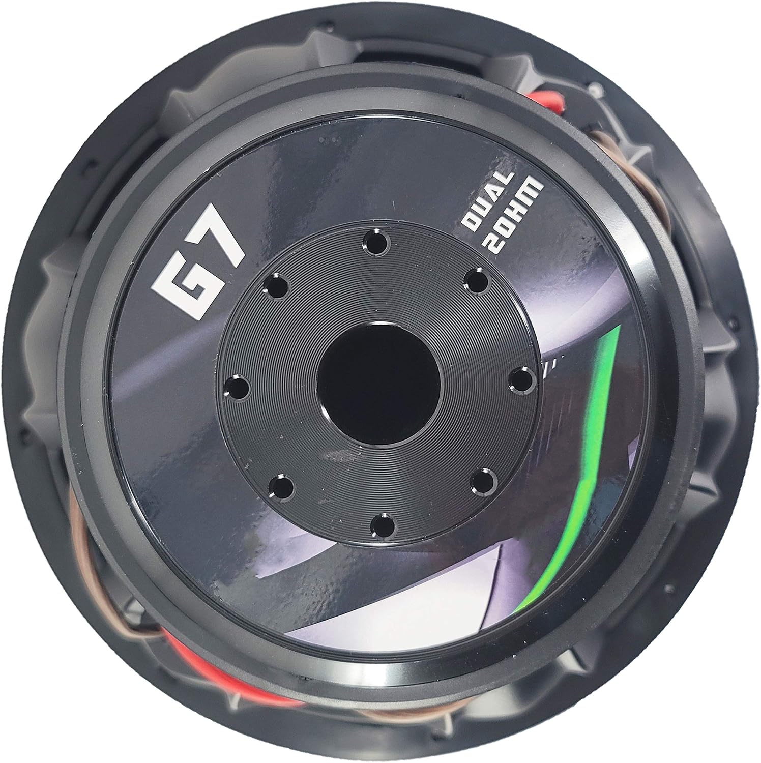 Gravity Car Vehicle Subwoofer Audio Speaker - 15 Inch Competition Grade Pressed Paper Cone, 2 Ohm DVC, Advanced Air Flow