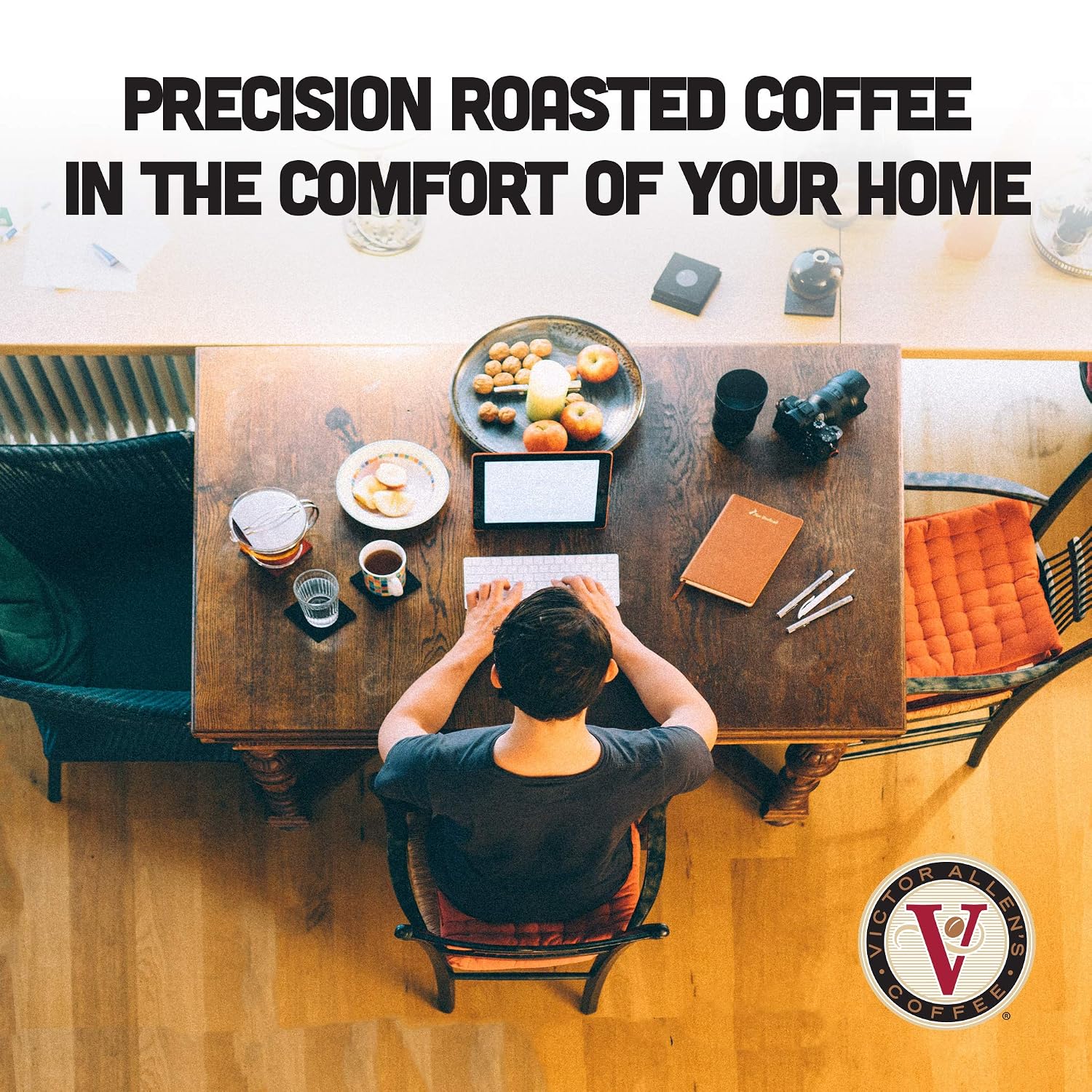 Victor Allen's Coffee Italian and French Roast Dark Roast Coffee Pods for Keurig (42 Count)