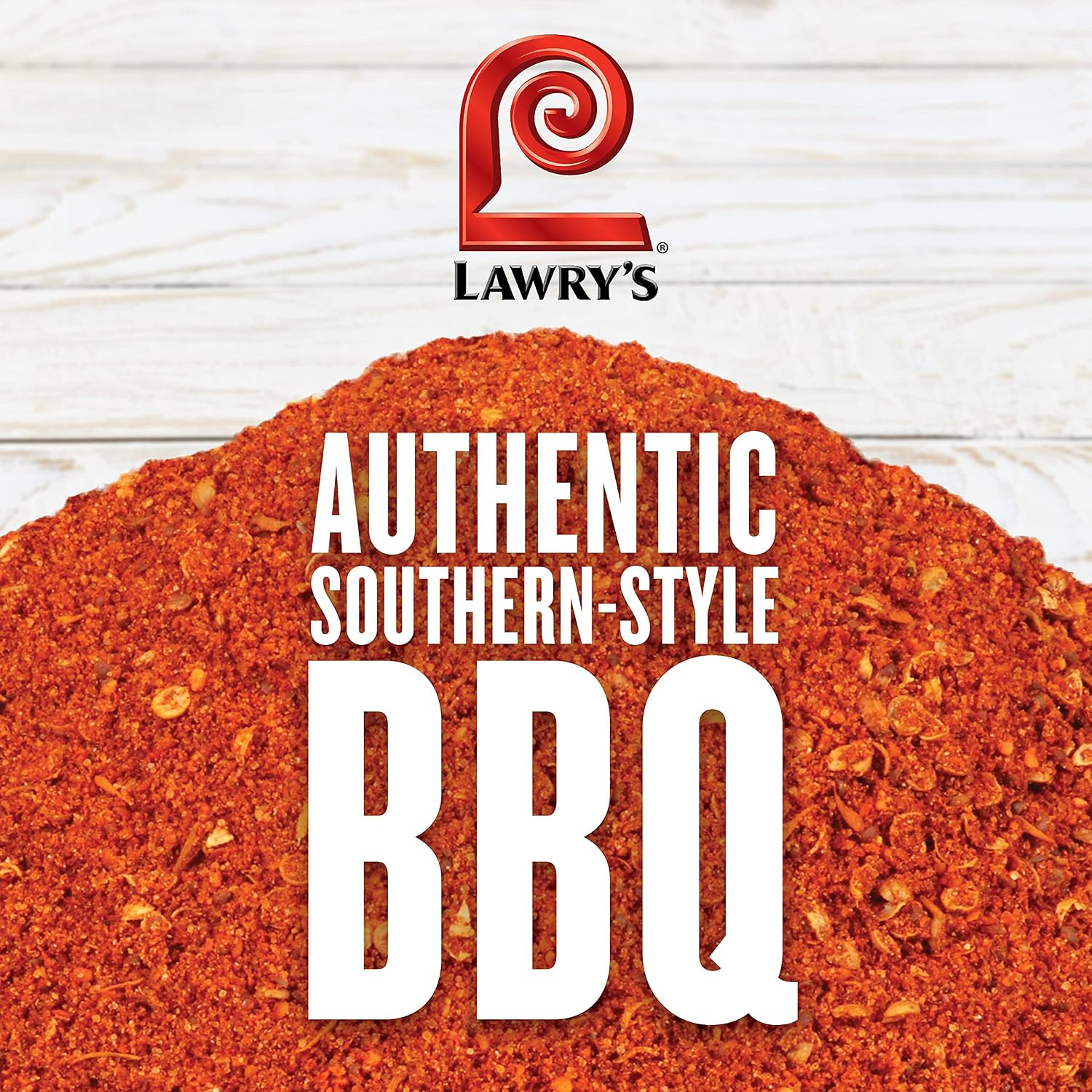 Lawry's Memphis Style Barbecue Rub, 25 oz - One 25 Ounce Container of Memphis Dry Rub, Perfect for BBQ Rub Wings, Ribs, Brisket and More