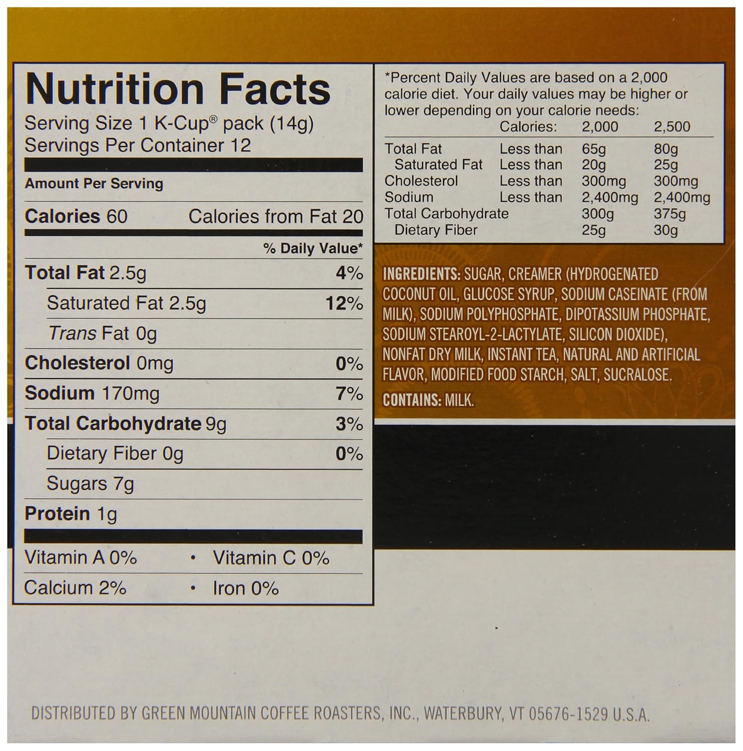 Cafe Escapes Chai Latte K-Cups, 16 Count (Packaging May Vary)