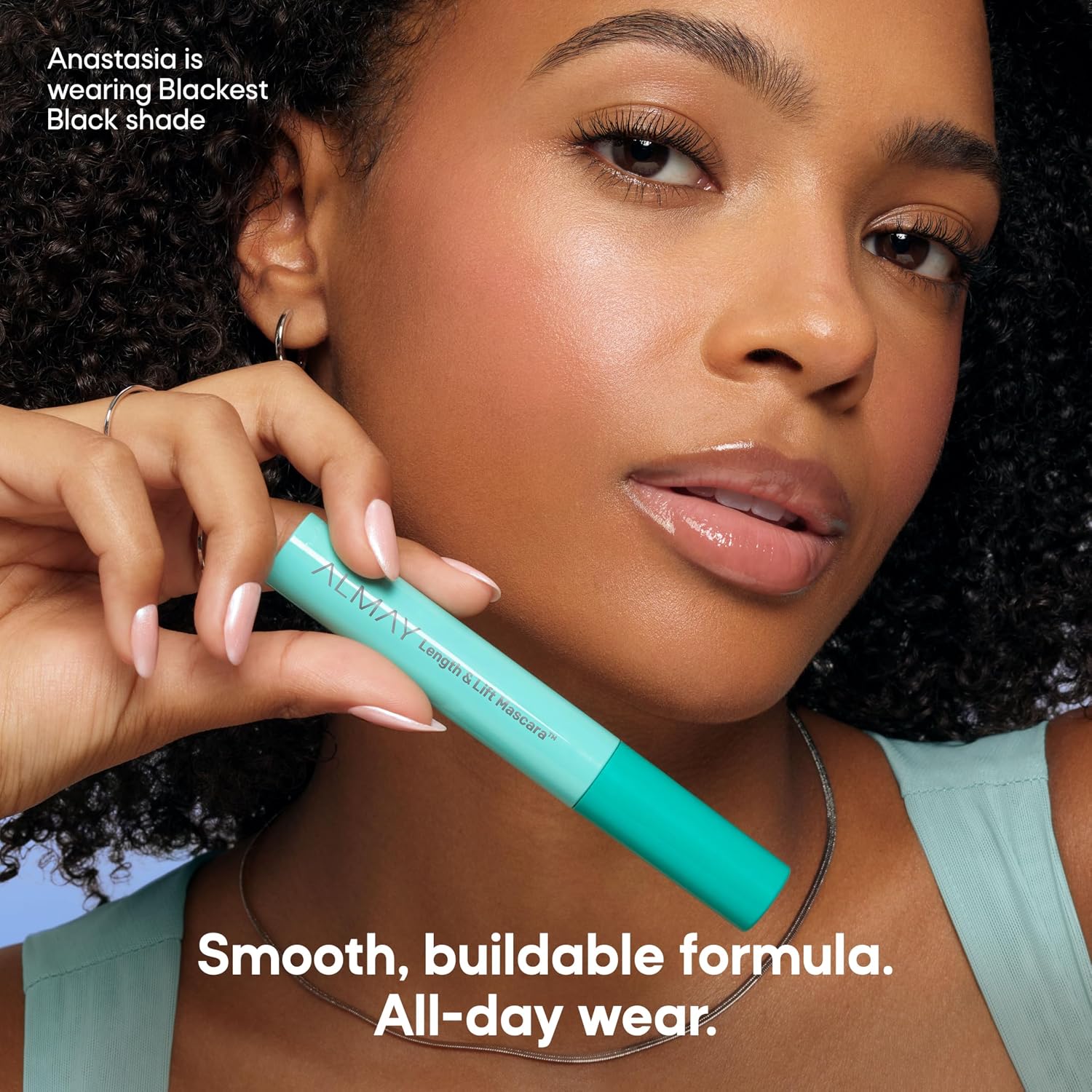 Almay Length & Lift Mascara, 10 Blackest Black, 1 Count