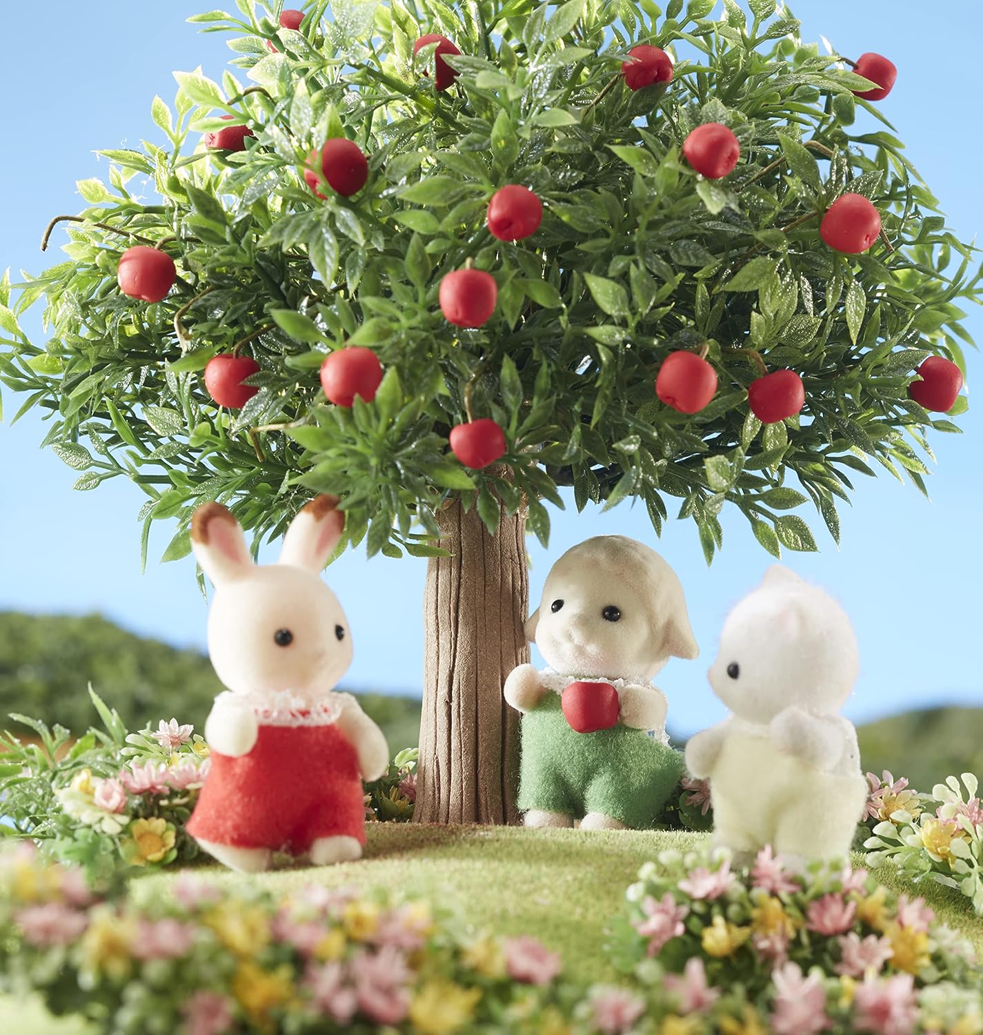 Sylvanian Families Epoch Doll [Silk Cat Baby] Ni-89 ST Mark Certified, for Ages 3 and Up, Toy, Doll House, Sylvanian Families, Epoch