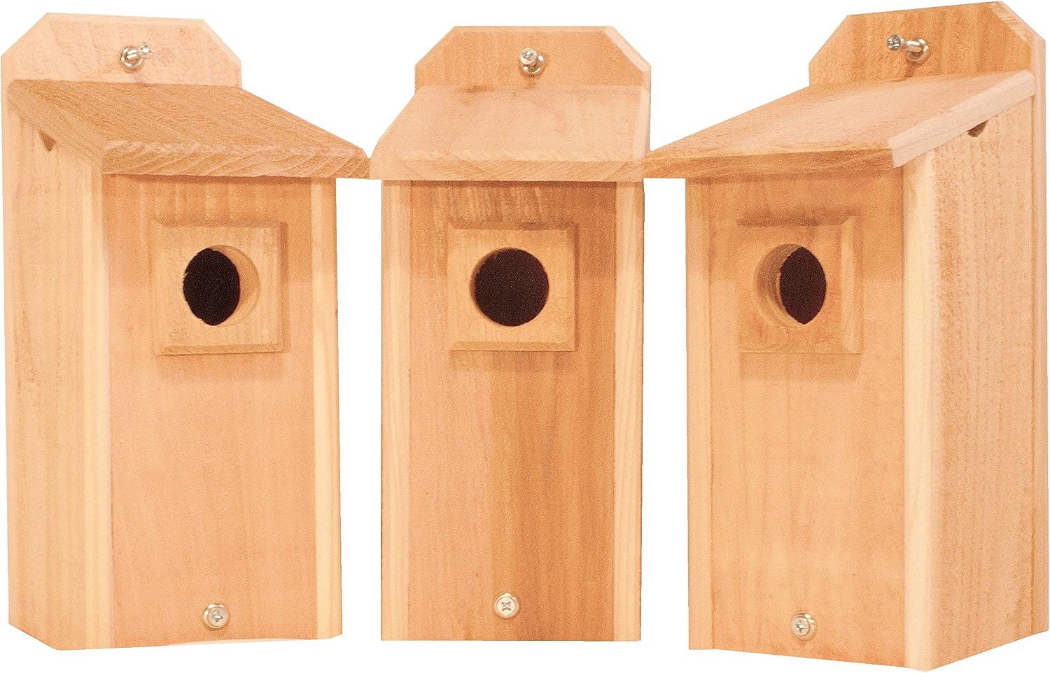 3 Cedar Bluebird Houses