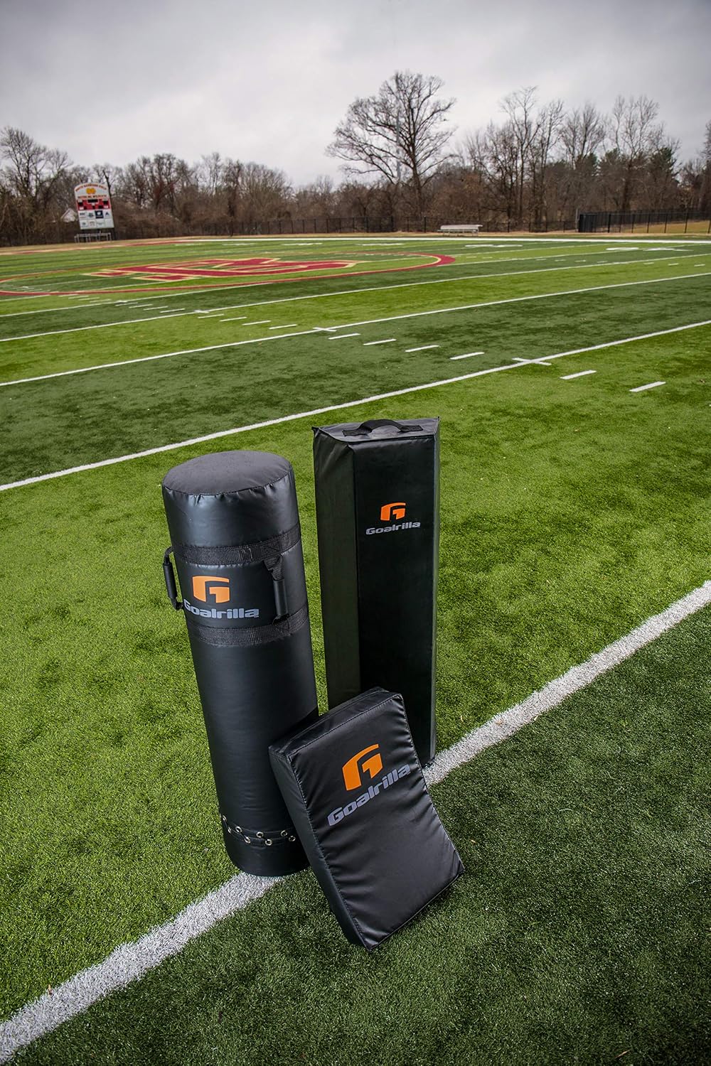 Goalrilla Durable Tackling Dummy with Heavy-Duty Handles for Football Contact Drills, Kickboxing, and More (TR0001W)