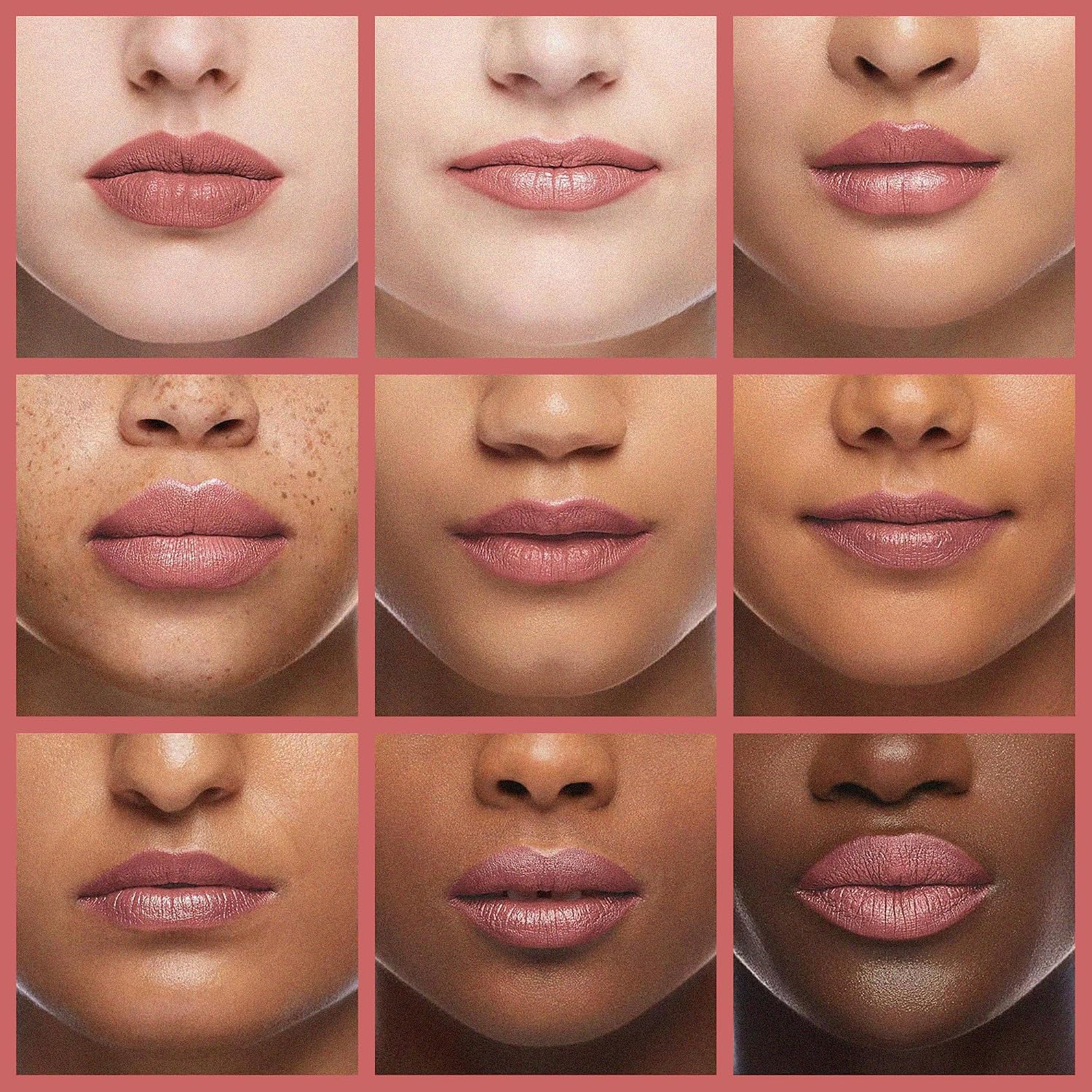 L’Paige Rosy Pearl Lipstick | Sheer Neutral Rose Lip Color | Aloe Vera Moisturizing Formula | Long-Lasting Hydrating Finish | Soft Silvery Pink Shade L56