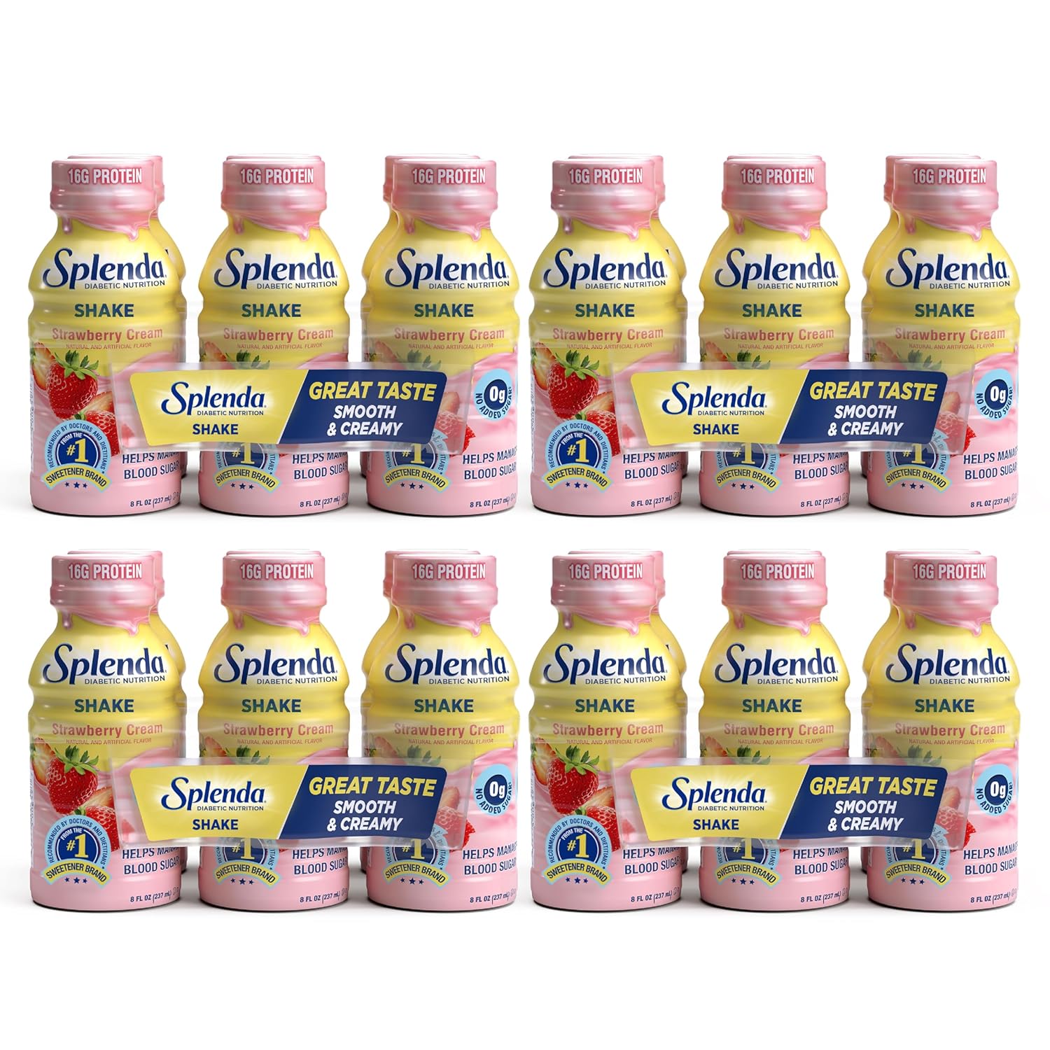 SPLENDA Diabetes Nutrition Shakes, Milk Chocolate, 8 Fl Oz
